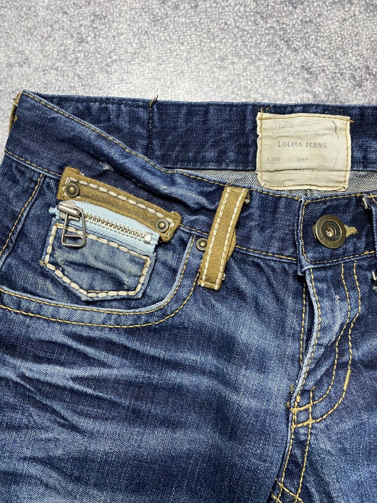 Tornado Mart LOLITA JEANS IF SIX WAS NINE STYLE JAPANESE VINTAGE Size 26" / US 2 / IT 38 - 8 Thumbnail