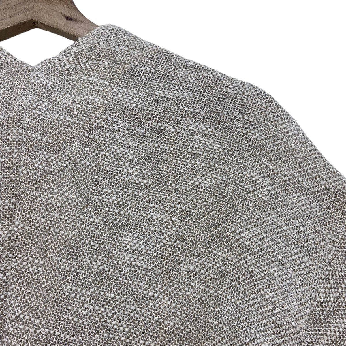Issey Miyake × Tsumori Chisato Tsumori Chisato Dress Buttonless Mesh Cropped Jacket Size XS / US 0-2 / IT 36-38 - 13 Thumbnail