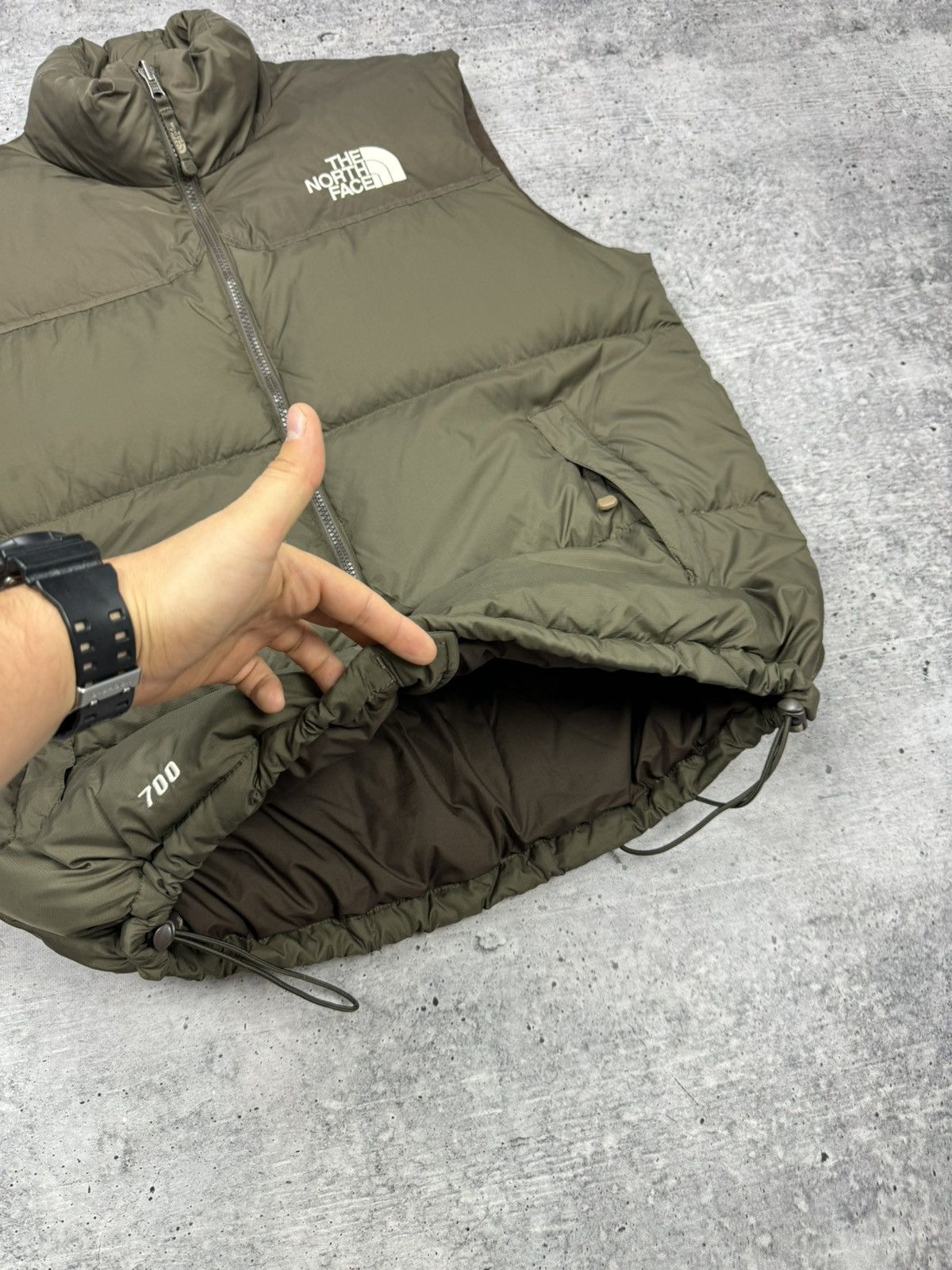 The North Face Vintage Y2K The North Face 700 Down Brown Puffer Vest Jacket Size US L / EU 52-54 / 3 - 5 Thumbnail