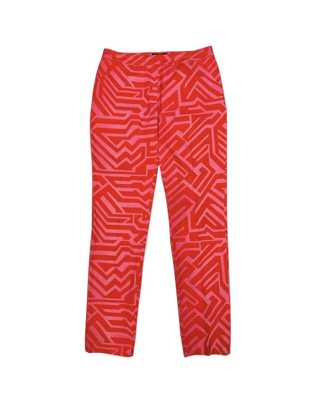 Gucci S/S 96 Tom Ford Geometric Trousers Size 27" / US 4 / IT 40 - 2 Thumbnail