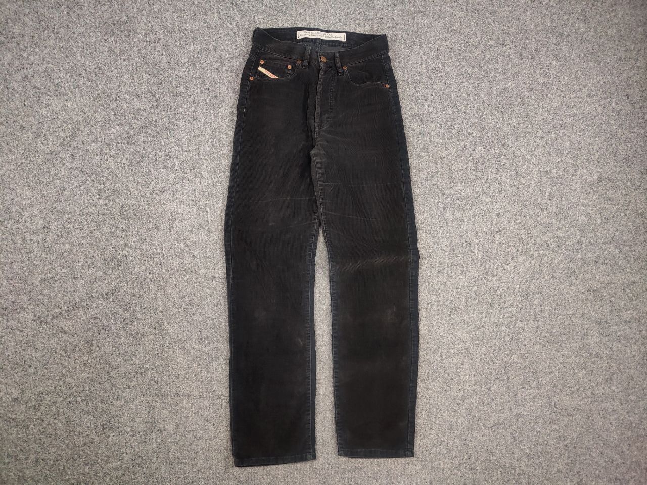 Diesel Vintage Diesel 90's Dark Gray Corduroy Trouser Pants Size US 30 / EU 46 - 6 Thumbnail