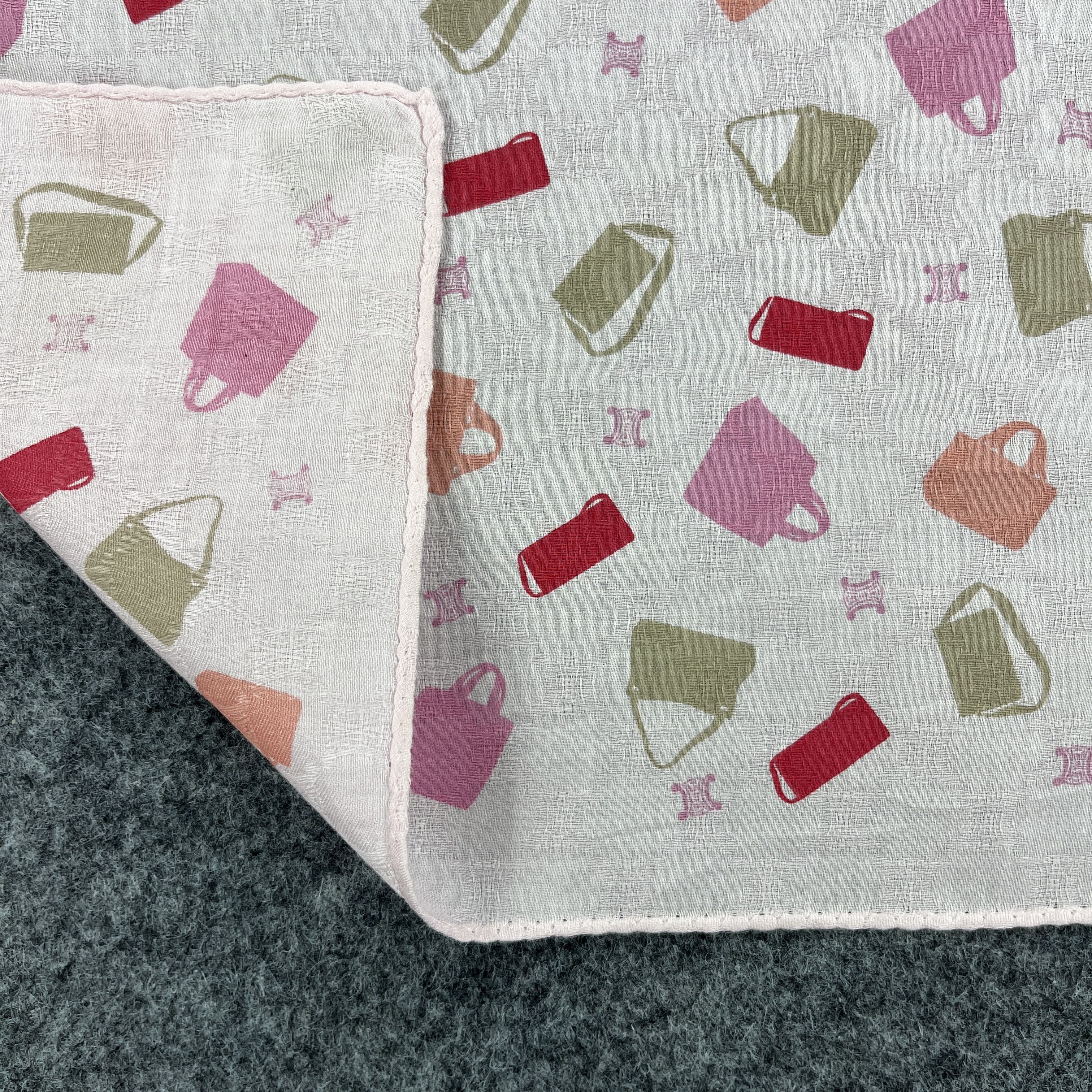 Celine Celine Handkerchief Neckerchief Bandana B770 Size ONE SIZE - 3 Thumbnail