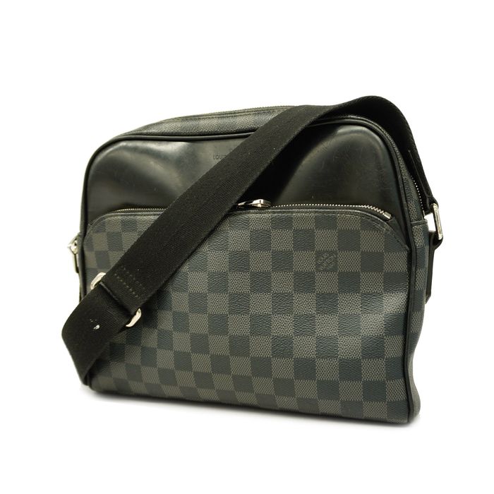 Auth Louis Vuitton Damier Graphite Avenue Sling Bag N40274 Men's Sling Bag