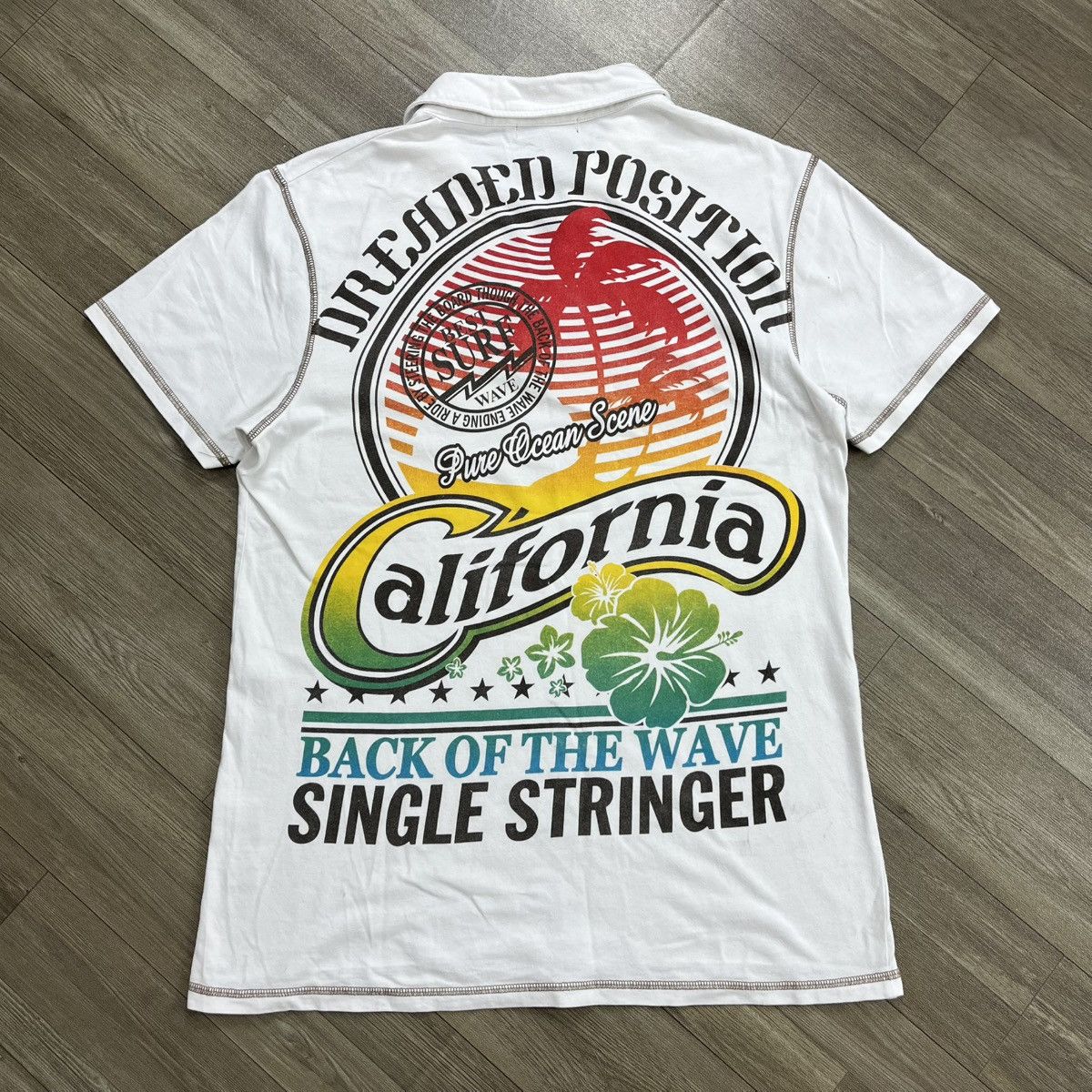 Hysteric Glamour 2000s Defective Struct Japanese Design Printed Y2K Style Tee Size US L / EU 52-54 / 3 - 1 Thumbnail