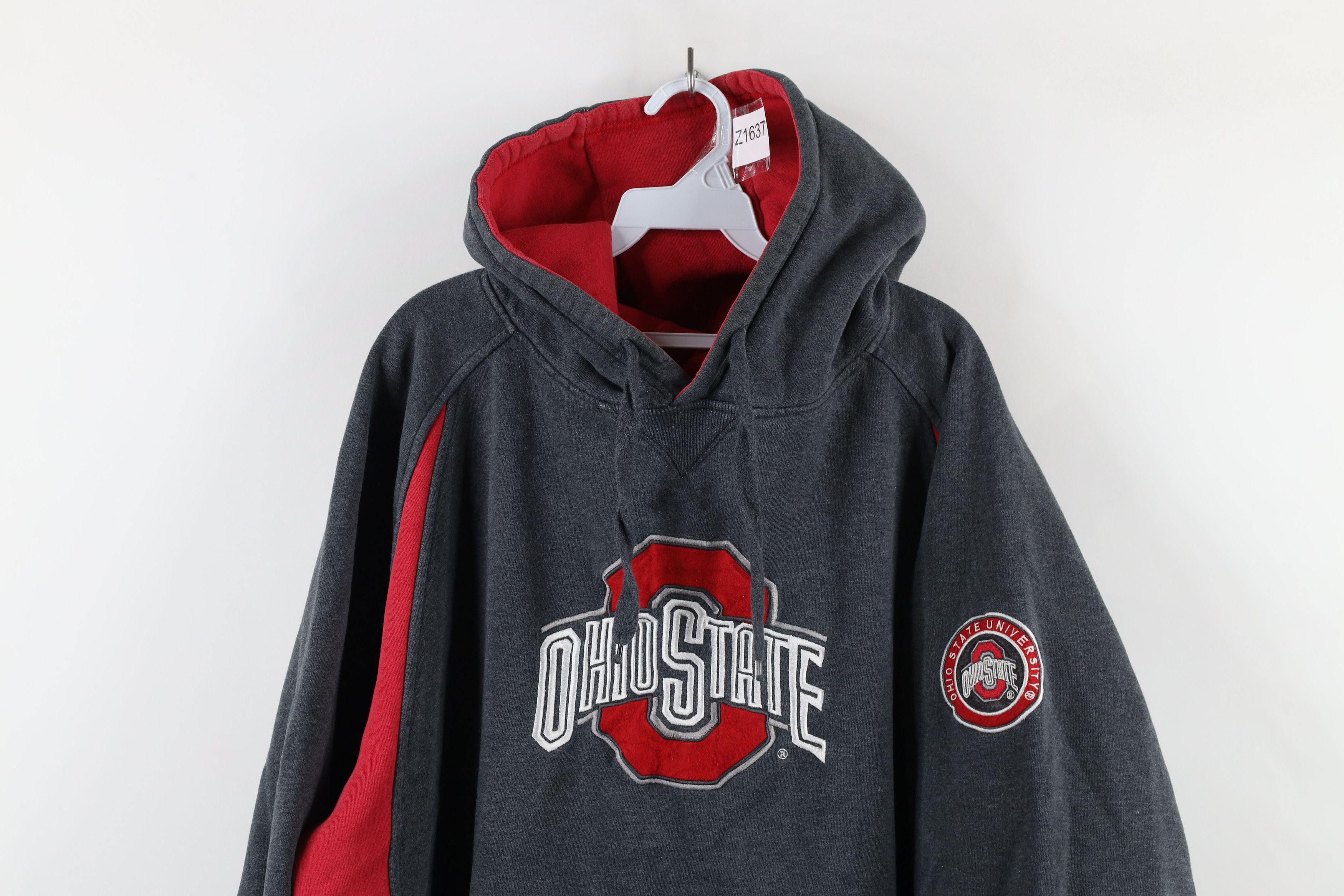 Vintage Vintage Spell Heavyweight Ohio State University Hoodie Gray Size US XXL / EU 58 / 5 - 2 Thumbnail