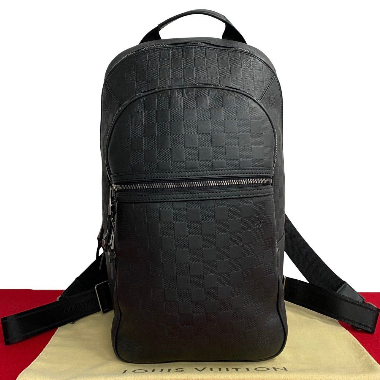 Louis Vuitton Louis Vuitton Backpack Black Leather Size ONE SIZE - 1 Thumbnail