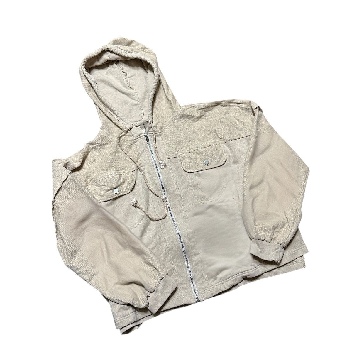 Other Women’s Y2K AS Revival Boxy Cropped Full Zip Hoodie Size L / US 10 / IT 46 - 9 Thumbnail