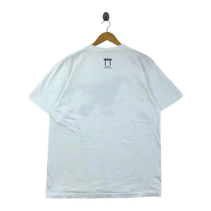Vintage YATAGARASU CROW GOD Kumano Hongu Taisha Tee Shirt Size US XL / EU 56 / 4 - 4 Thumbnail