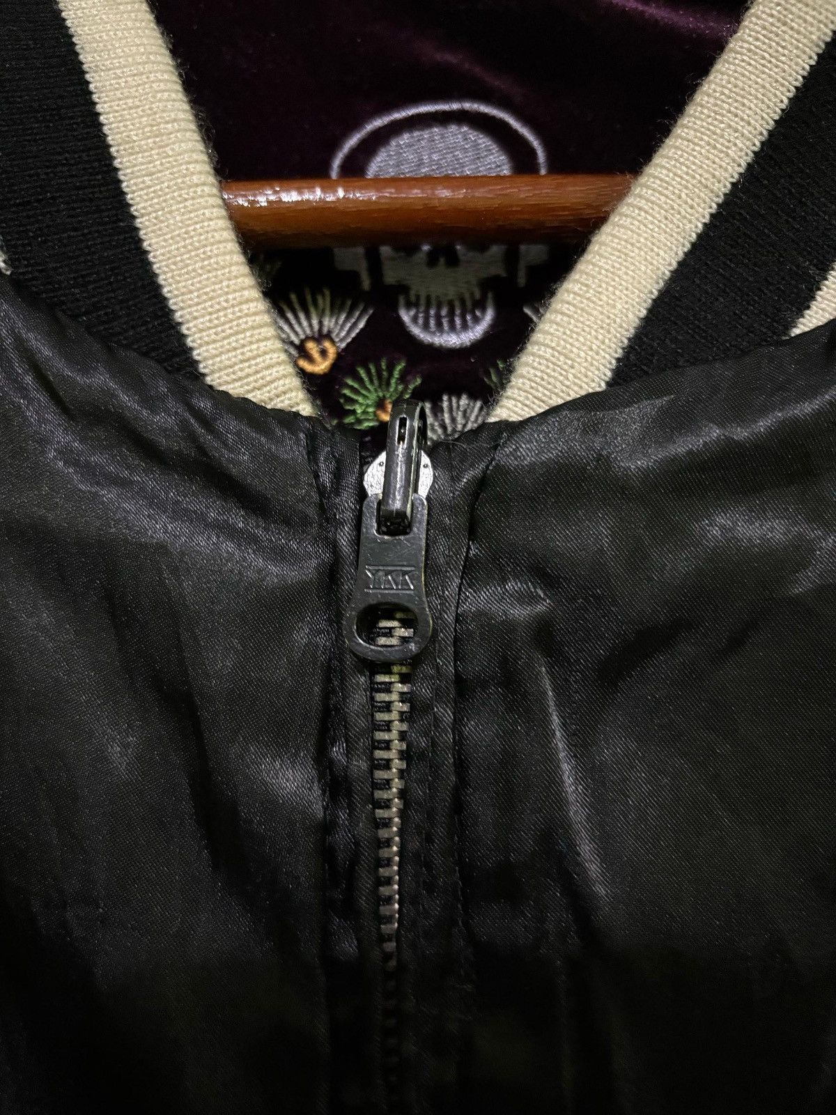 Japanese Brand VTG Sukajan Jacket skeleton taste of Noise Embroidered Size US L / EU 52-54 / 3 - 12 Thumbnail