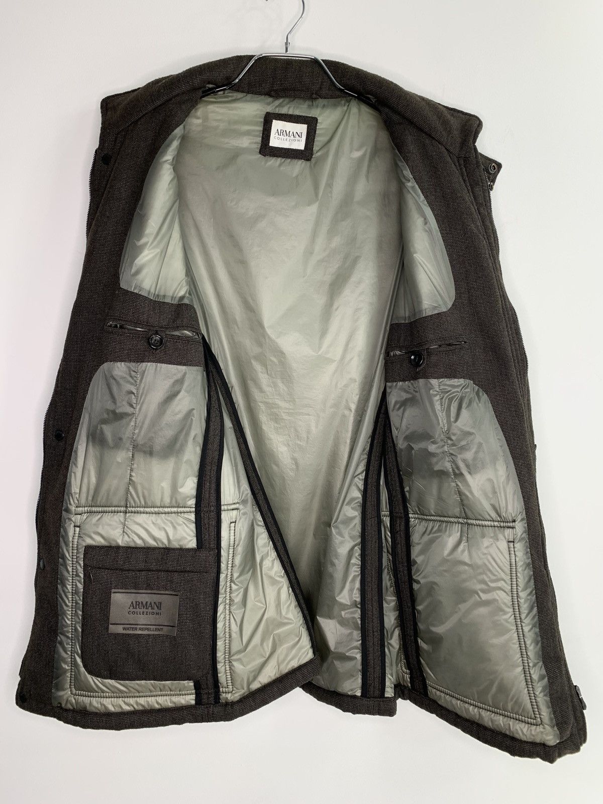Armani Collezioni × Designer × Giorgio Armani Armani Collezioni Water Repellent Jacket L/XL Size Size US L / EU 52-54 / 3 - 3 Thumbnail