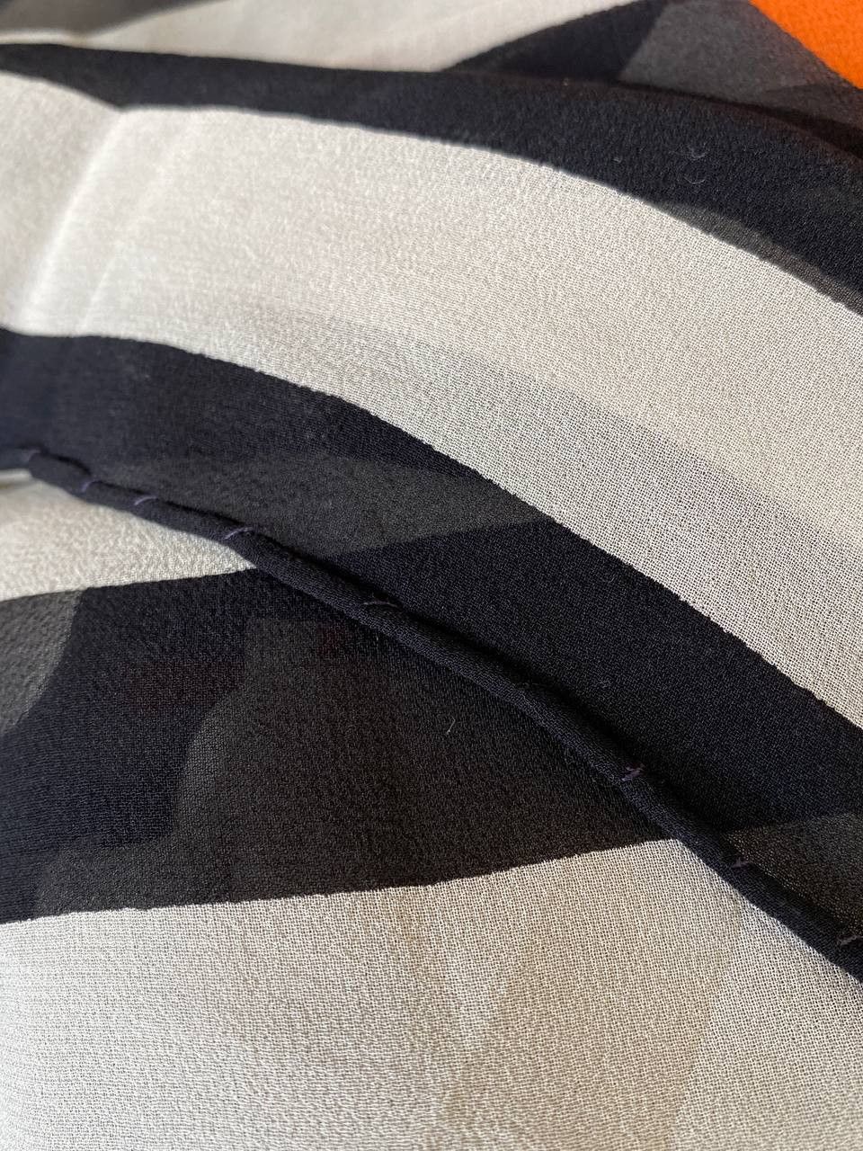 Missoni Vintage Missoni Geometric Print Silk Shawl Scarf Size ONE SIZE - 11 Thumbnail