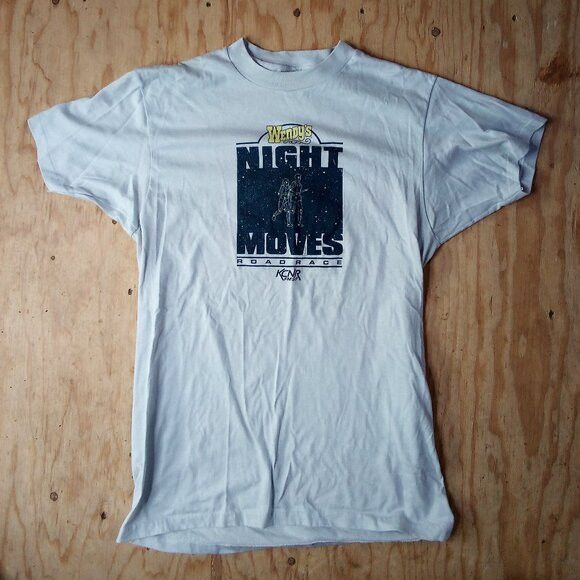 Vintage Vintage Wendy's Night Moves Road Race T-Shirt Size US L / EU 52-54 / 3 - 2 Thumbnail