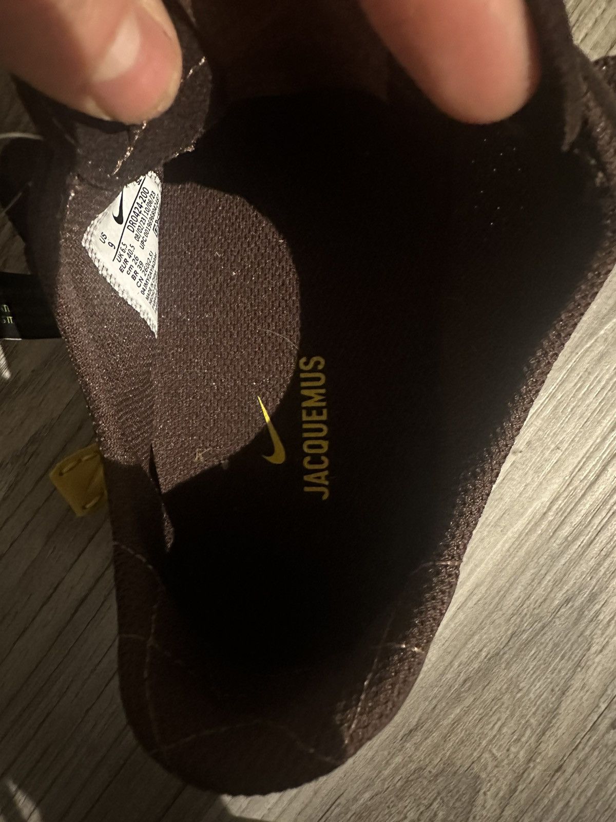 Jacquemus × Nike Nike x Jacquemus J Force 1 Low LX SP Size US 7.5 / EU 40-41 - 8 Thumbnail