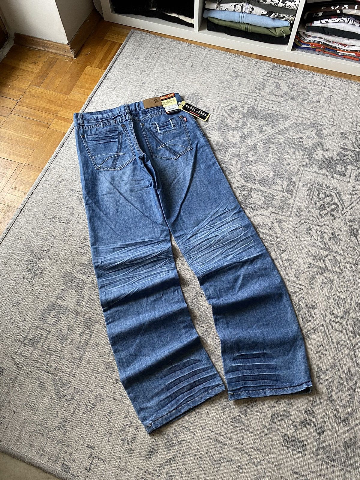 Hysteric Glamour × If Six Was Nine × Vintage Vintage Diesel Jeans Style Big Logo Scorpion Y2K Japanese Size US 30 / EU 46 - 7 Thumbnail