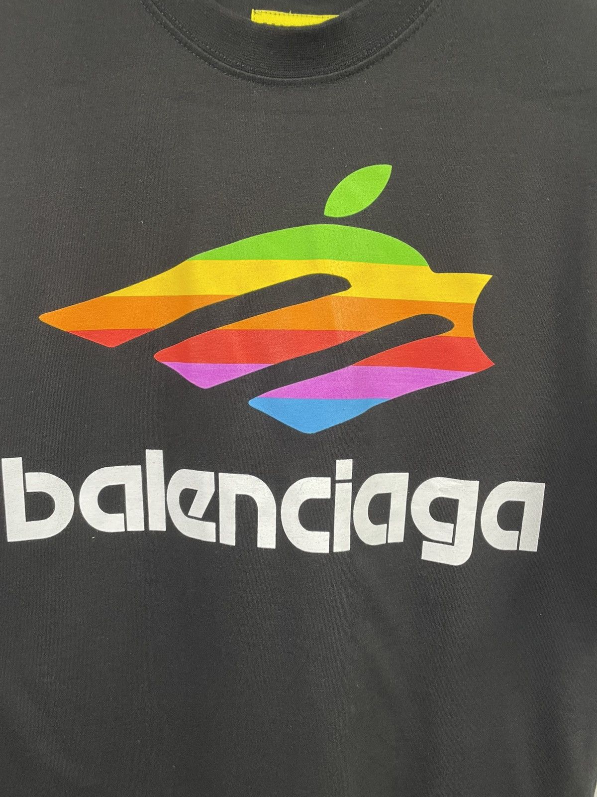 Market Market Secret Club 2024 Balenciaga Black T-Shirt Small Size US S / EU 44-46 / 1 - 4 Thumbnail