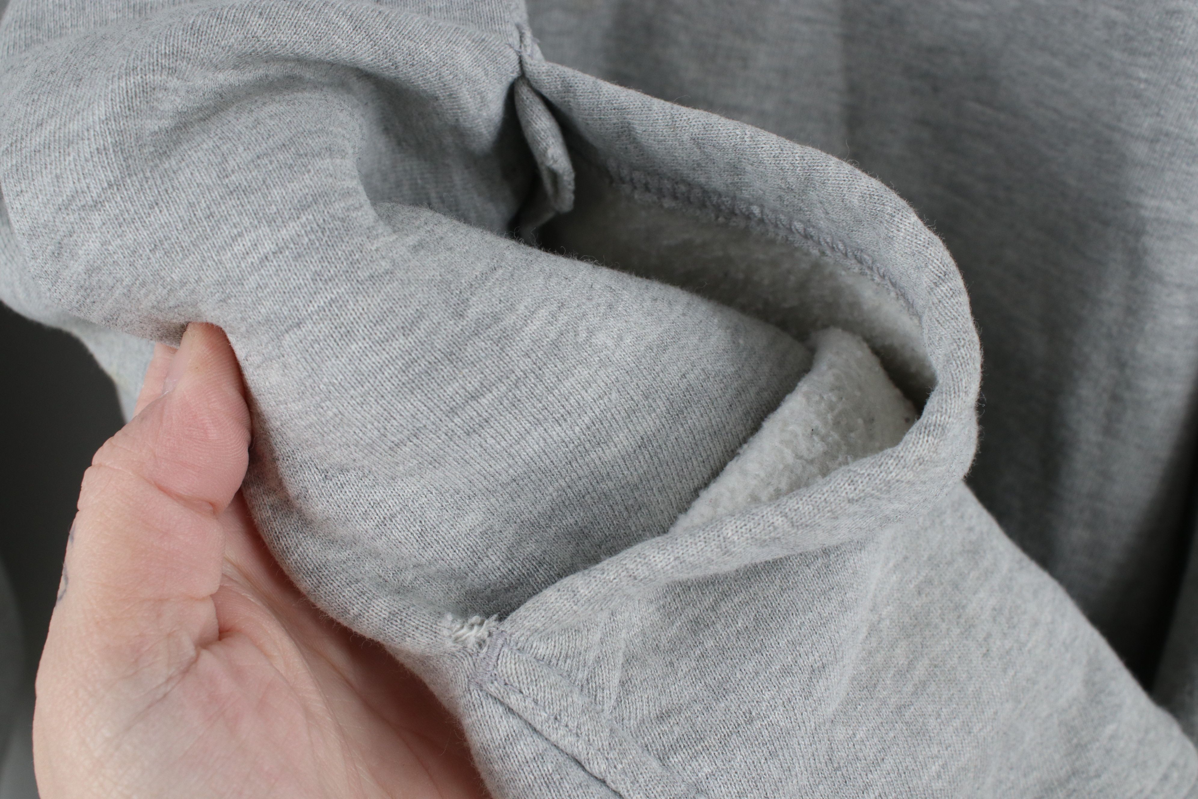 Puma × Vintage Vintage 90s Puma Heavyweight Hoodie Sweatshirt Heather Gray Size US XL / EU 56 / 4 - 6 Thumbnail
