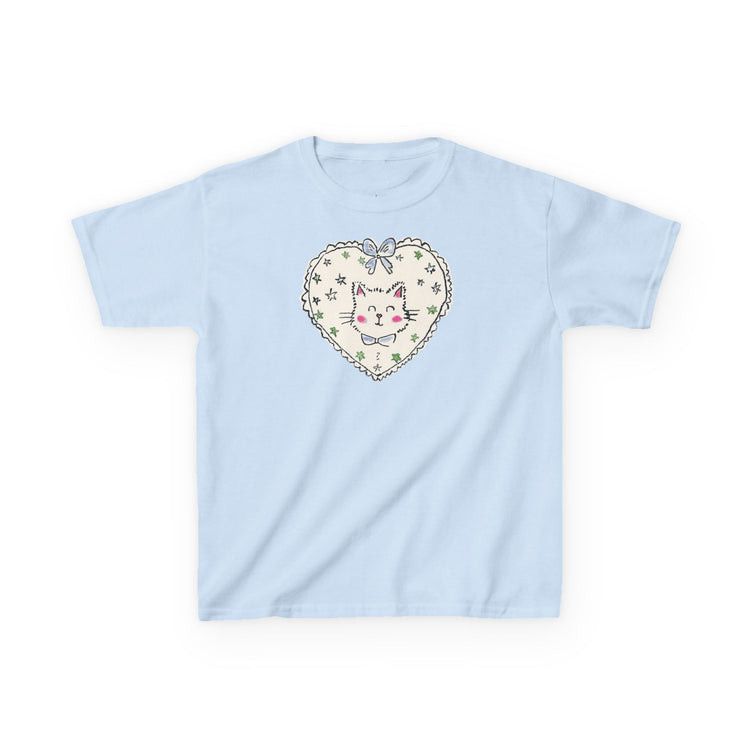 Other Blue Cute Cat Baby Tee Size L / US 10 / IT 46 - 3 Thumbnail