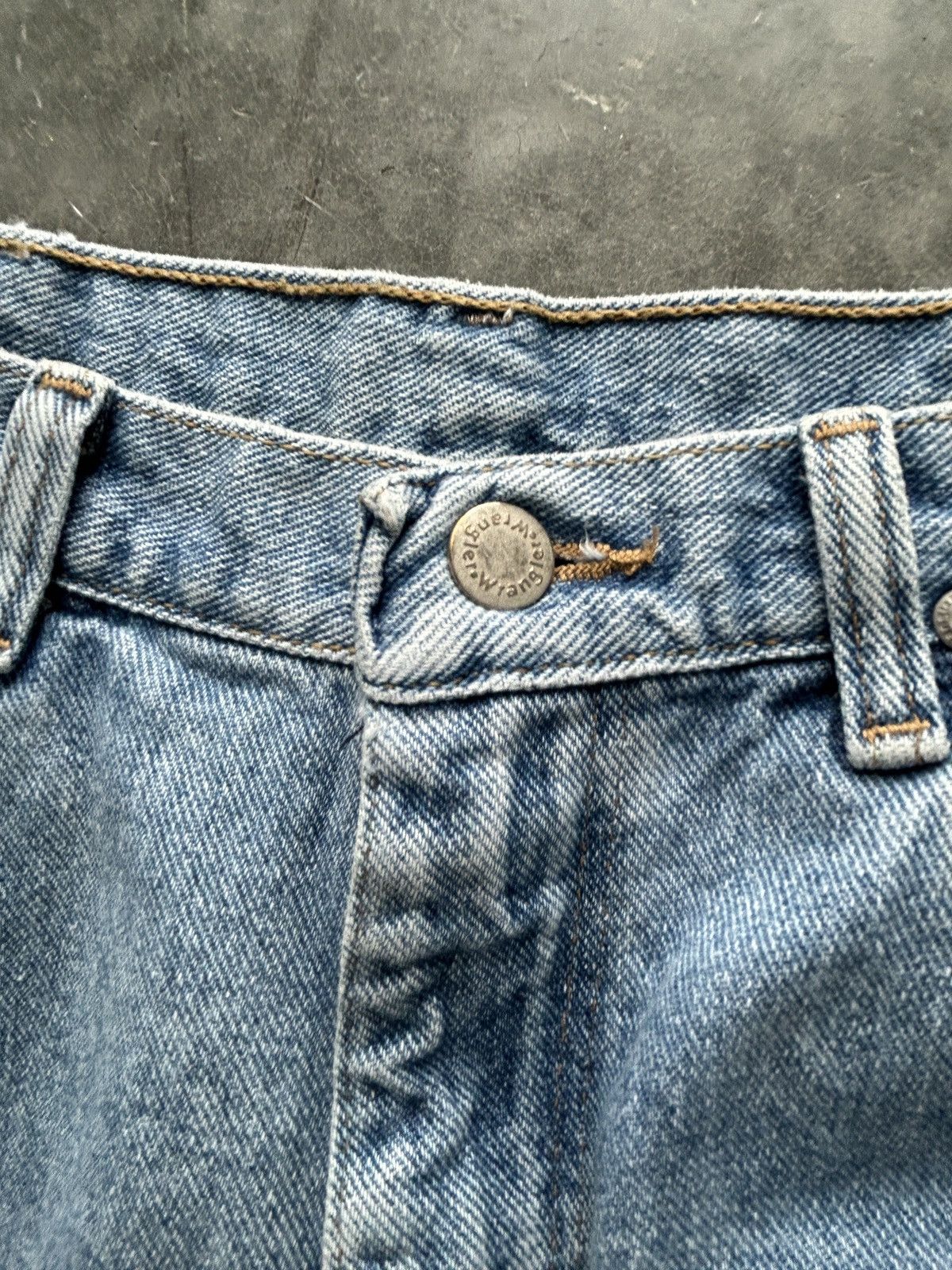 Wrangler Vintage Y2K Wrangler Denim Jean Shorts Size US 32 / EU 48 - 3 Thumbnail