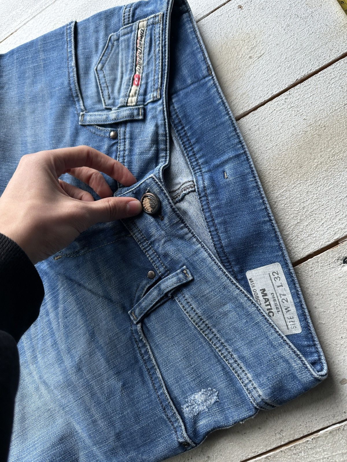 Diesel 🚨Gothic Diesel Regular Slim relax Flared Jeans Womens Size 27" / US 4 / IT 40 - 6 Thumbnail