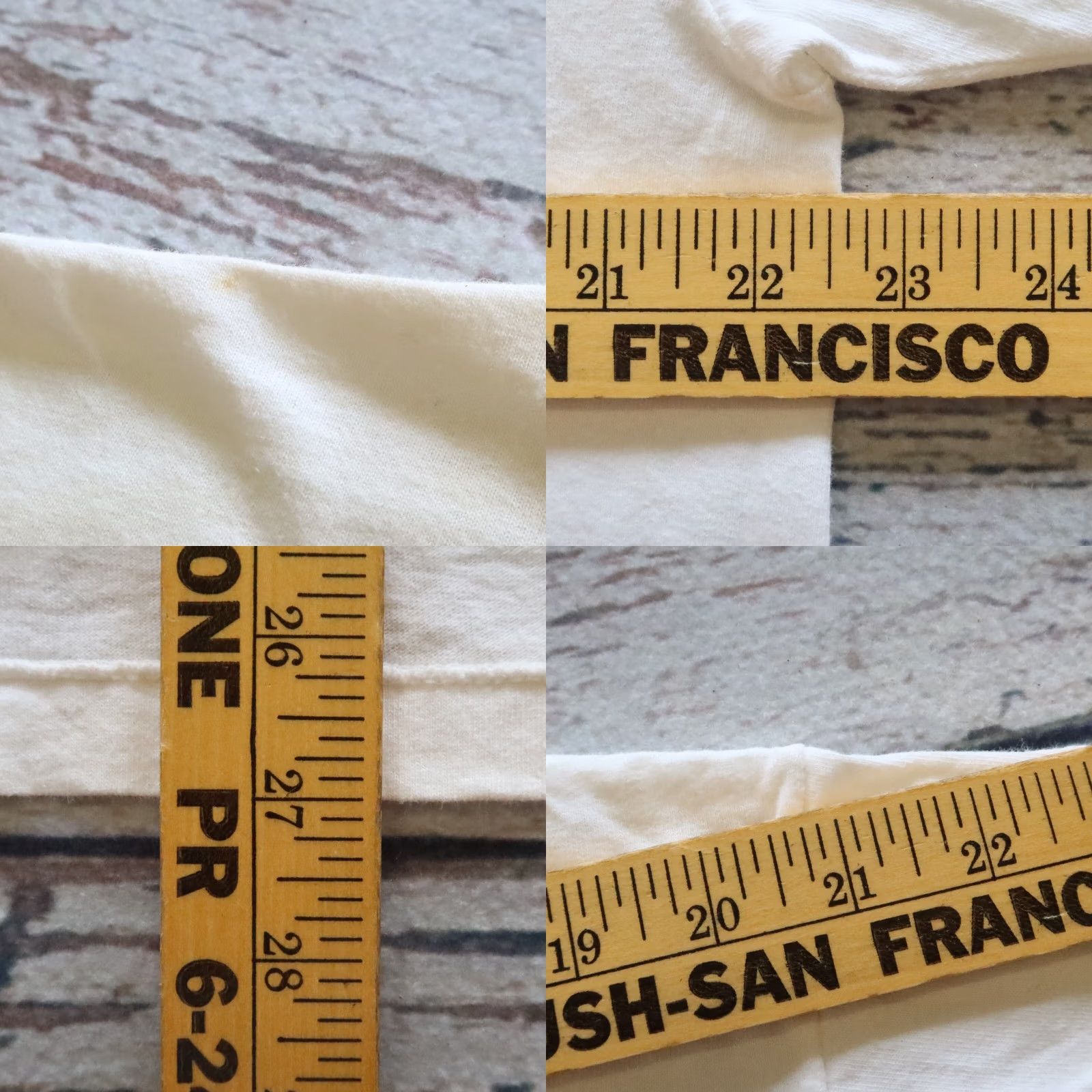Vintage Vintage 90s Support Black Colleges Tshirt XL White Shirt Mens Size US XL / EU 56 / 4 - 9 Thumbnail