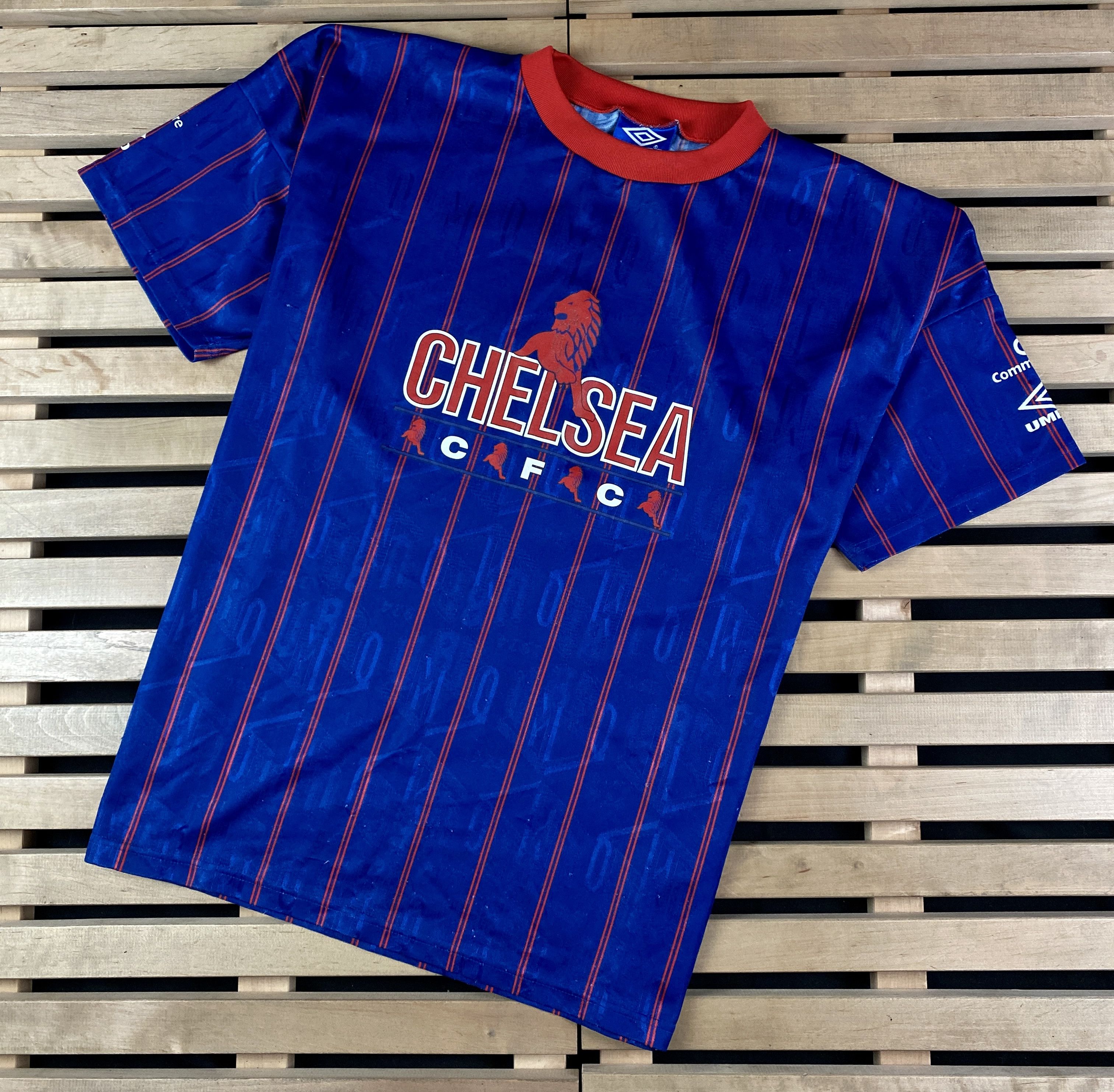Umbro × Vintage Vintage Umbro Chelsea Training Soccer Jersey
