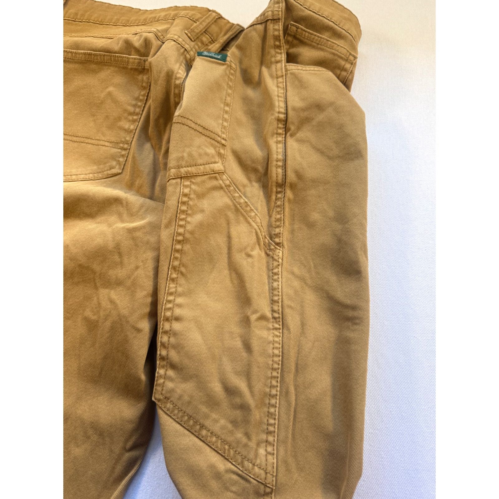 Vintage Woolrich Chino Brown Mens Canvas Pants 38x30 100% Cotton 1845 Size US 38 / EU 54 - 5 Thumbnail