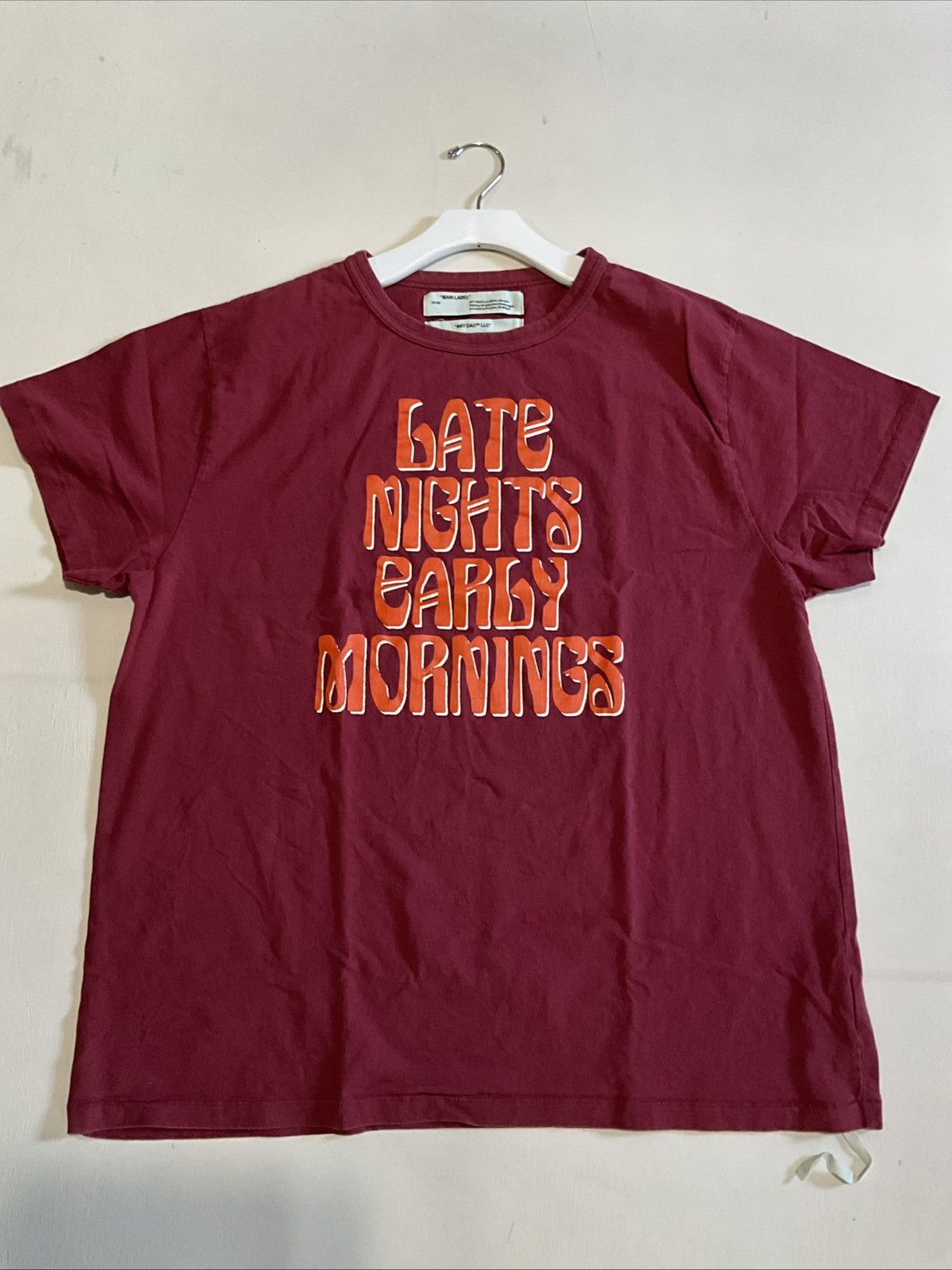 Off-White Off white virgil abloh art dad tremaine emory t shirt Size US XL / EU 56 / 4 - 1 Thumbnail