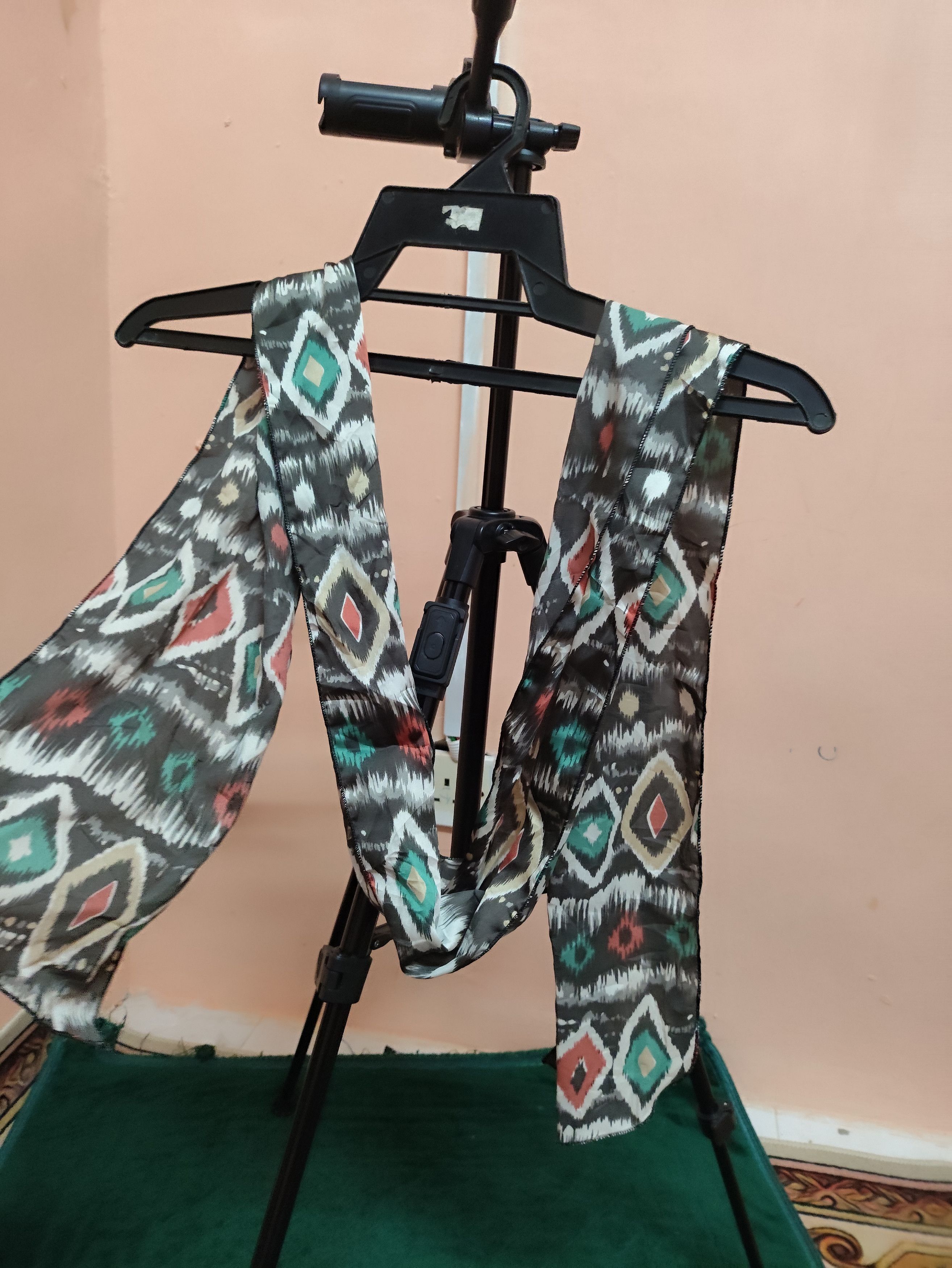 Designer × Vintage Vintage Scarves Scaft Art Design Size ONE SIZE - 5 Thumbnail