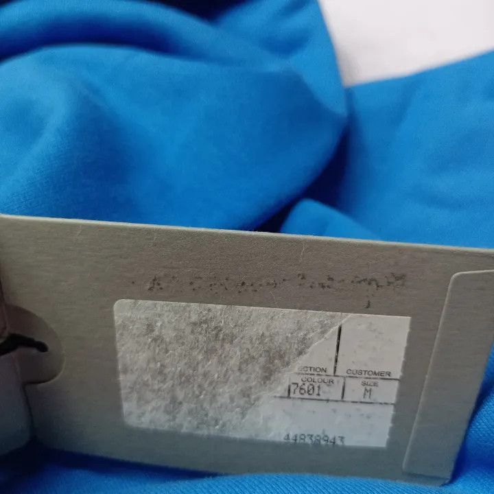 Balenciaga Balenciaga Blue Oversized Hoodie 0079-2507 Size US M / EU 48-50 / 2 - 5 Thumbnail