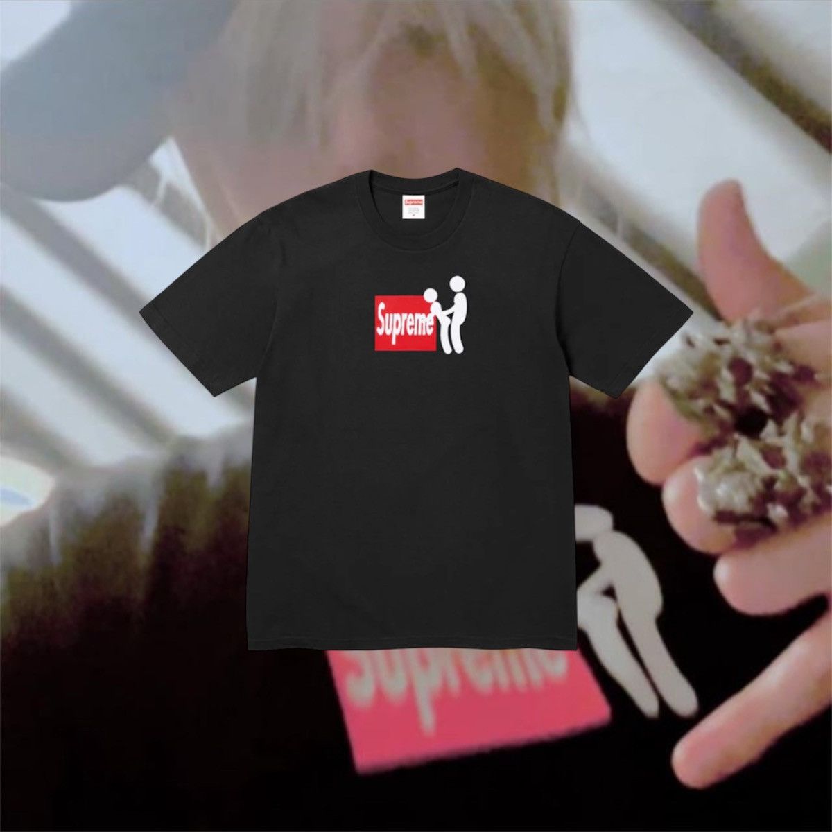 トップス Supreme Stick Tee Black Medium Supreme Stick Tee Black 黒 ブラック M Supreme Stick Tee
