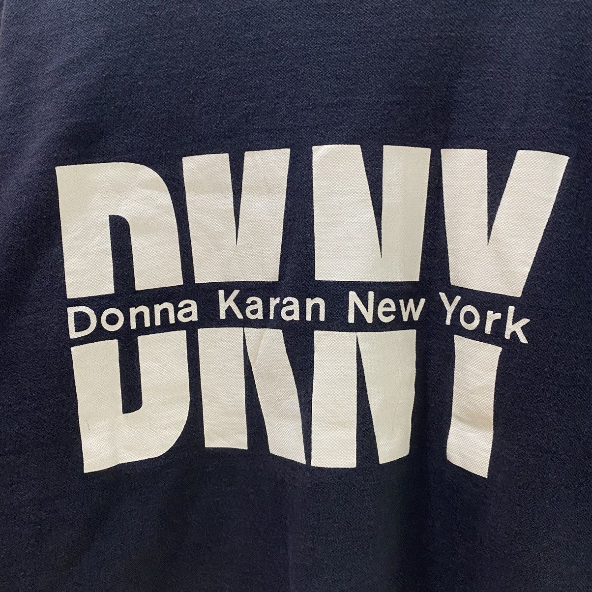 DKNY × Vintage Vintage DKNY Jeans Big Logo Sweatshirt Size US L / EU 52-54 / 3 - 5 Thumbnail