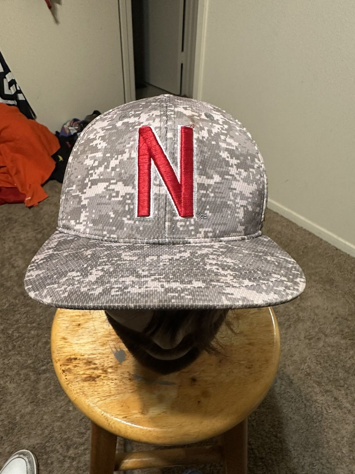 NCAA Vintage NCAA Nebraska Cornhusker “camouflage” hat 00s Size ONE SIZE - 2 Thumbnail