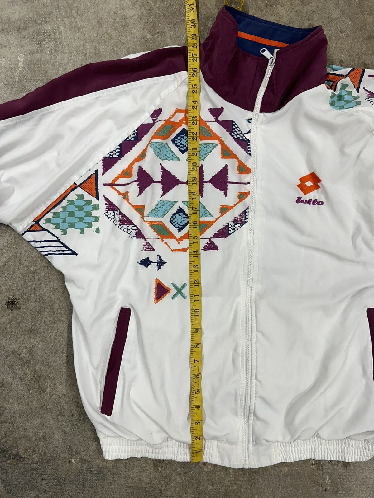 Lotto Sport Vintage 90s Lotto Colour Block Track Jacket Size US XL / EU 56 / 4 - 15 Thumbnail