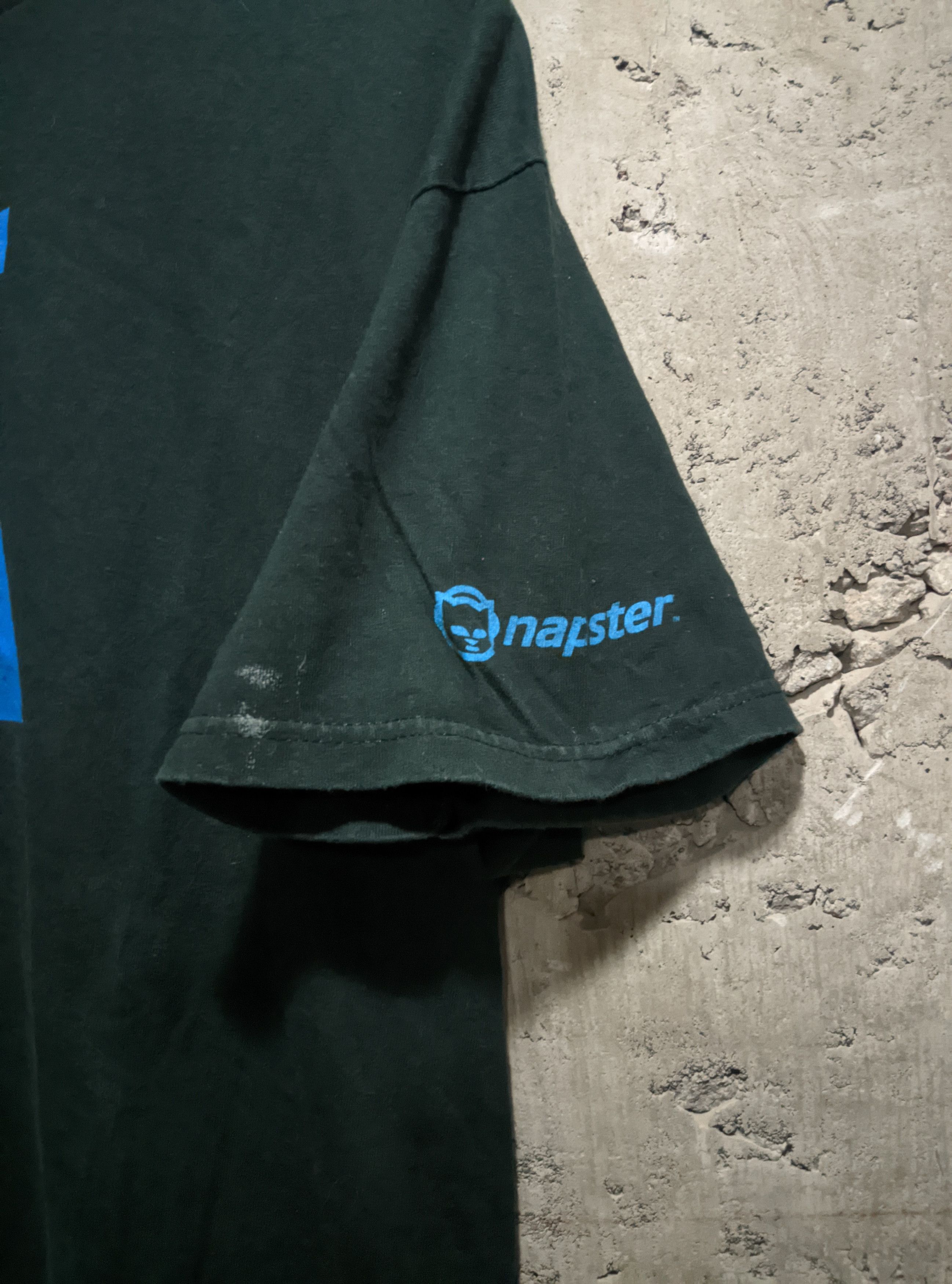 Vintage Vintage 2000s napster músic Windows t shirt Size US L / EU 52-54 / 3 - 3 Thumbnail