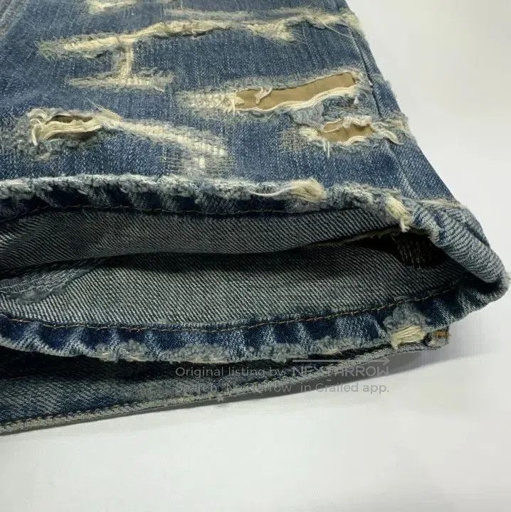 Givenchy Givenchy FW21 Distressed Zip Casual Jeans. Size US 32 / EU 48 - 7 Thumbnail