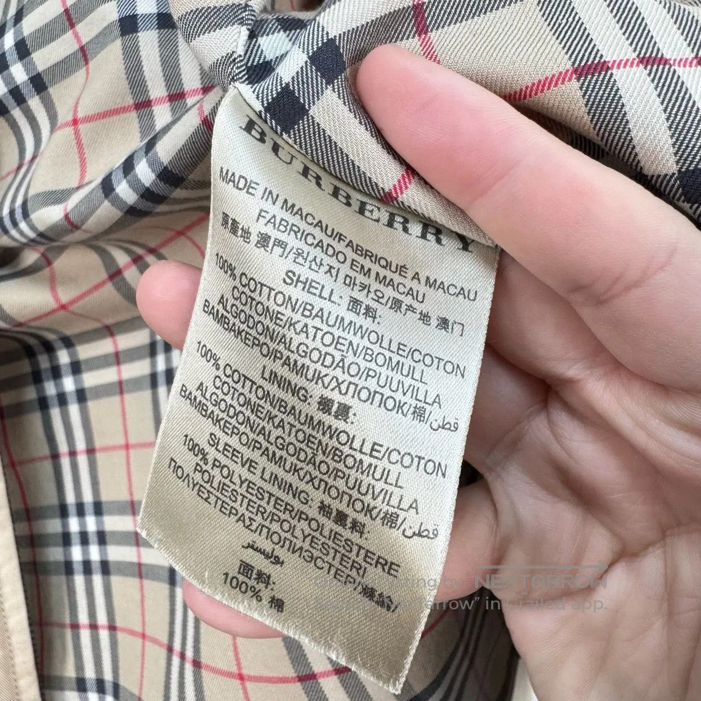 Burberry Burberry Khaki Inner Check Jacket. Size US S / EU 44-46 / 1 - 7 Thumbnail