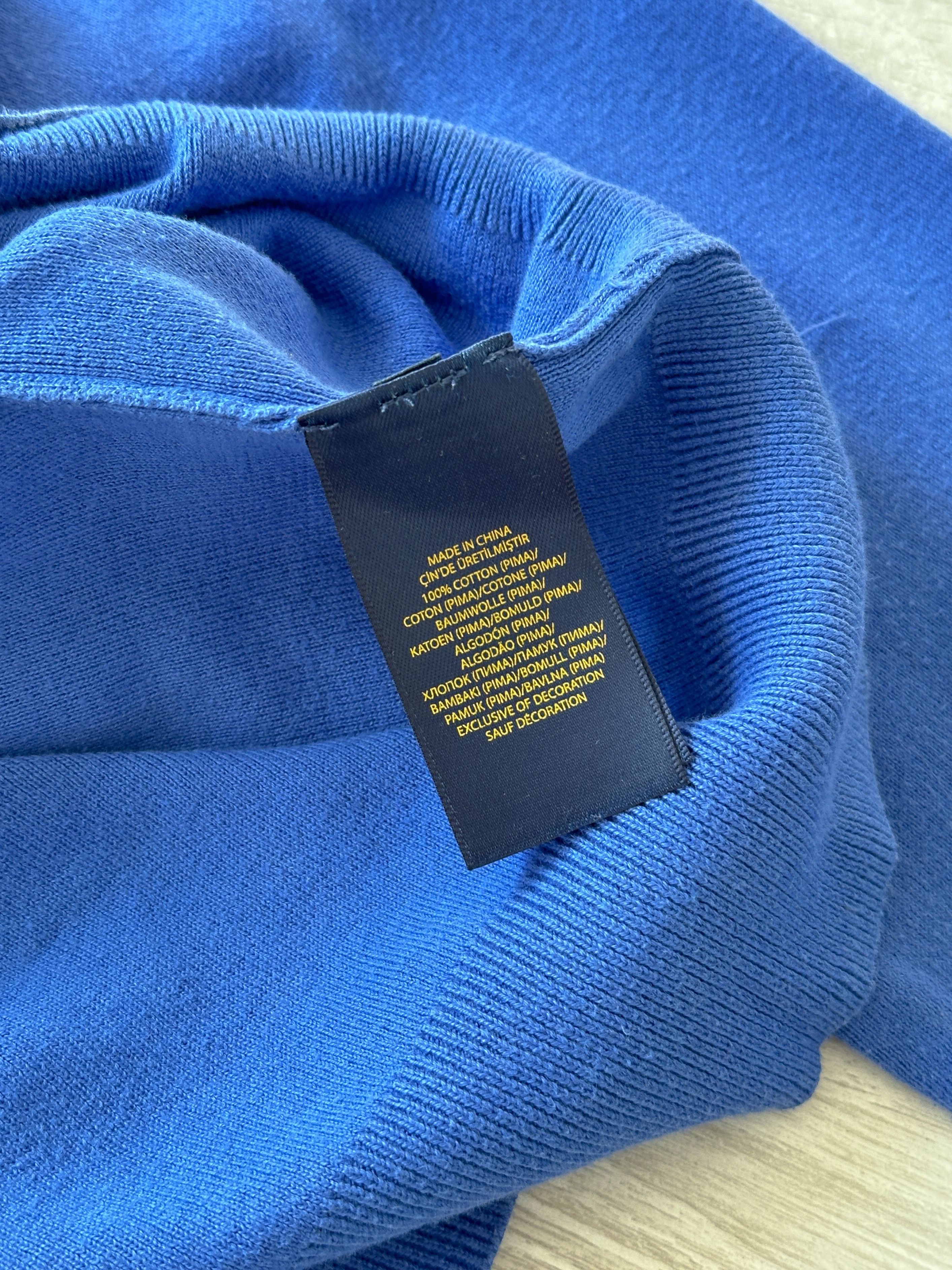 Polo Ralph Lauren Polo Ralph Lauren Blue Jumper Sweater Pullover Size US L / EU 52-54 / 3 - 7 Thumbnail