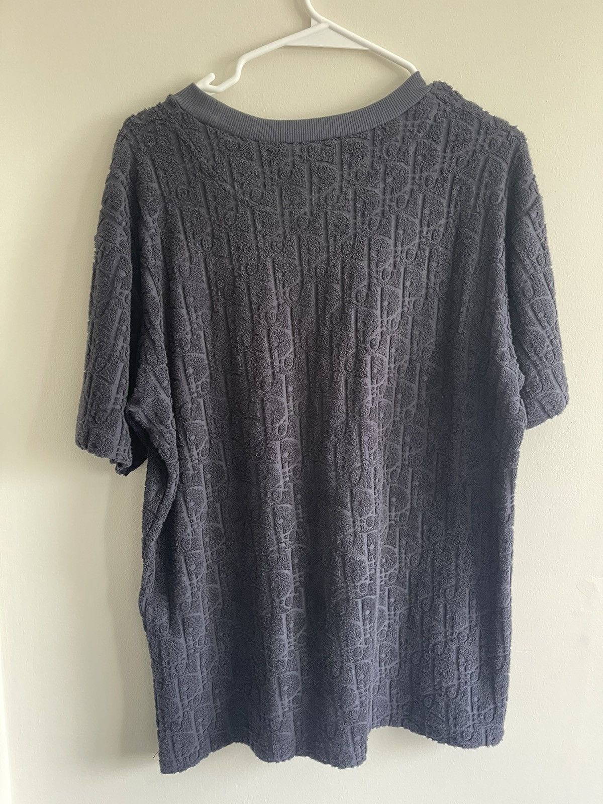 Dior Dior Oblique Terry Cloth T-Shirt Size US M / EU 48-50 / 2 - 2 Thumbnail