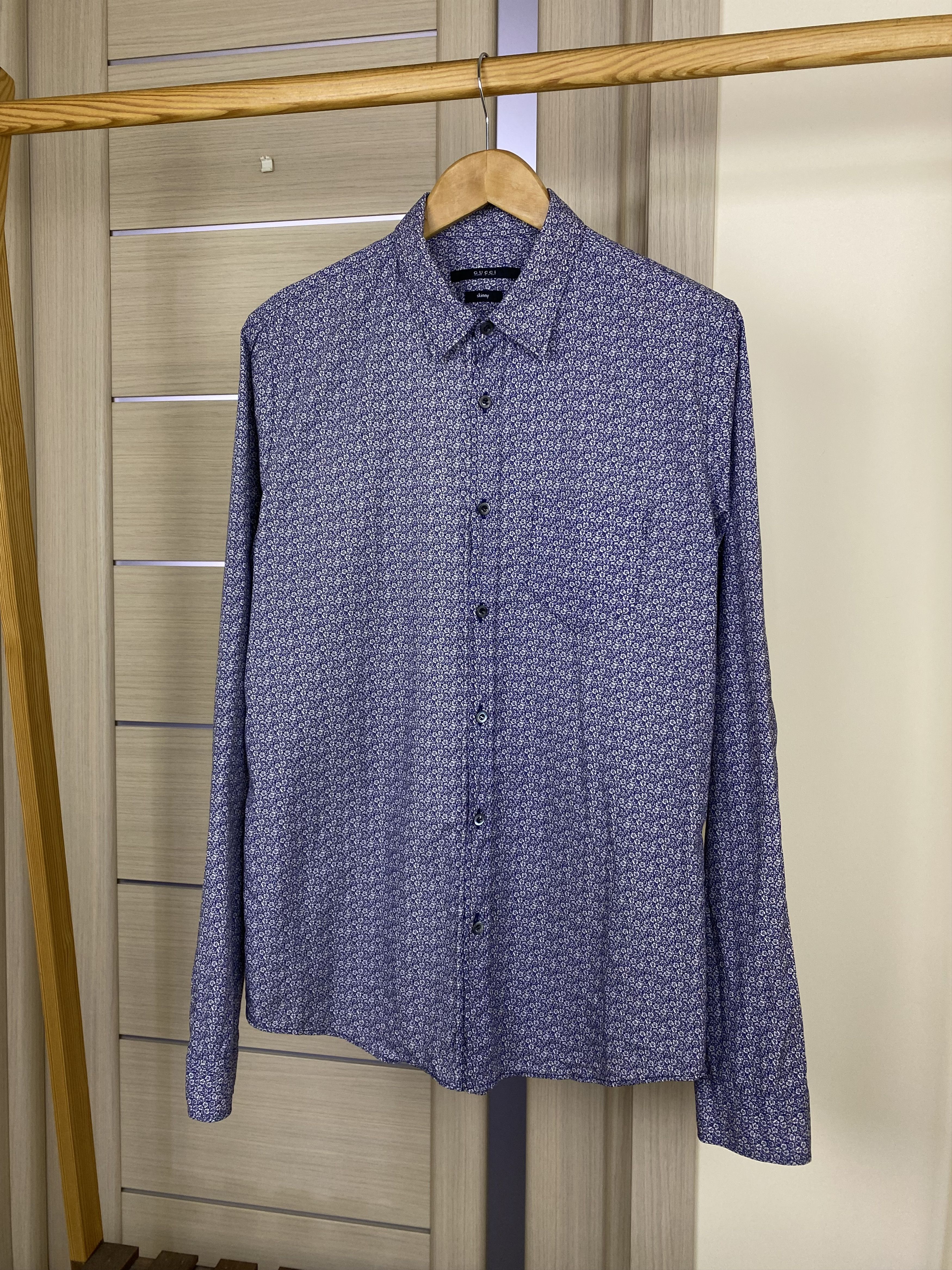 Gucci Vintage Gucci flowers print classic shirt size m Size US M / EU 48-50 / 2 - 3 Thumbnail