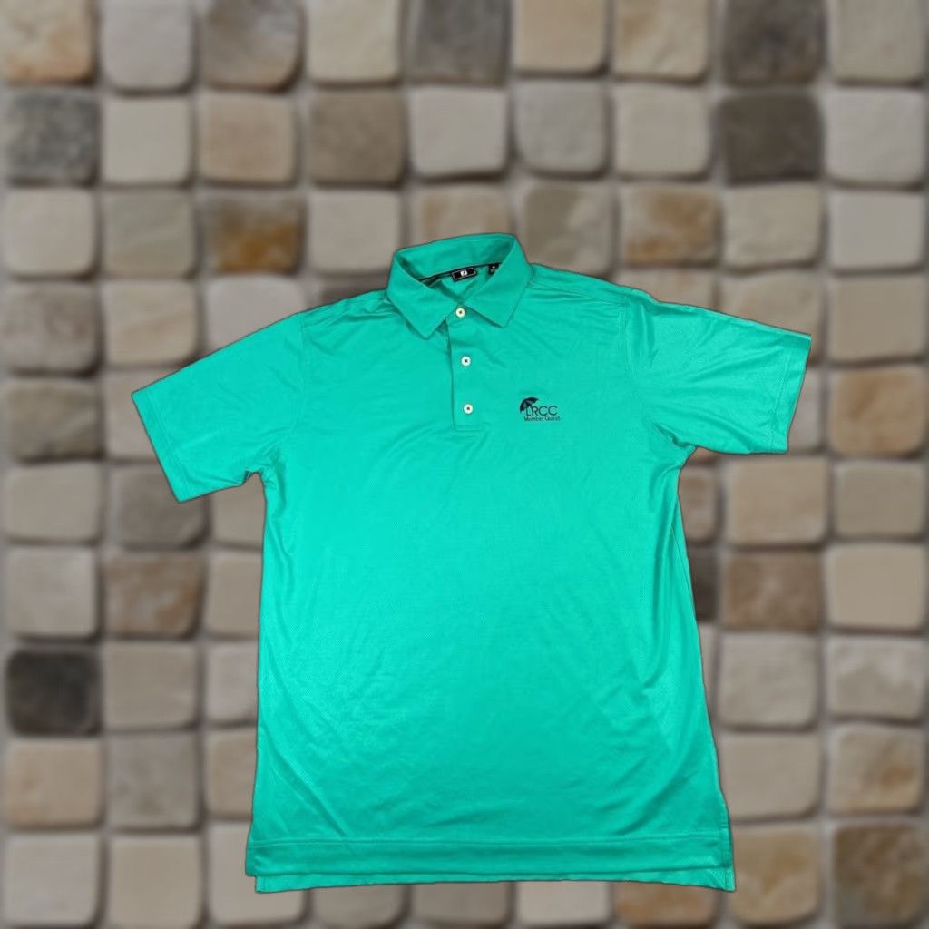 Footjoy FootJoy Polo Shirt Mens M Green Golf Logo Shirt Regular Short Sleeve Polo Size US M / EU 48-50 / 2 - 1 Thumbnail