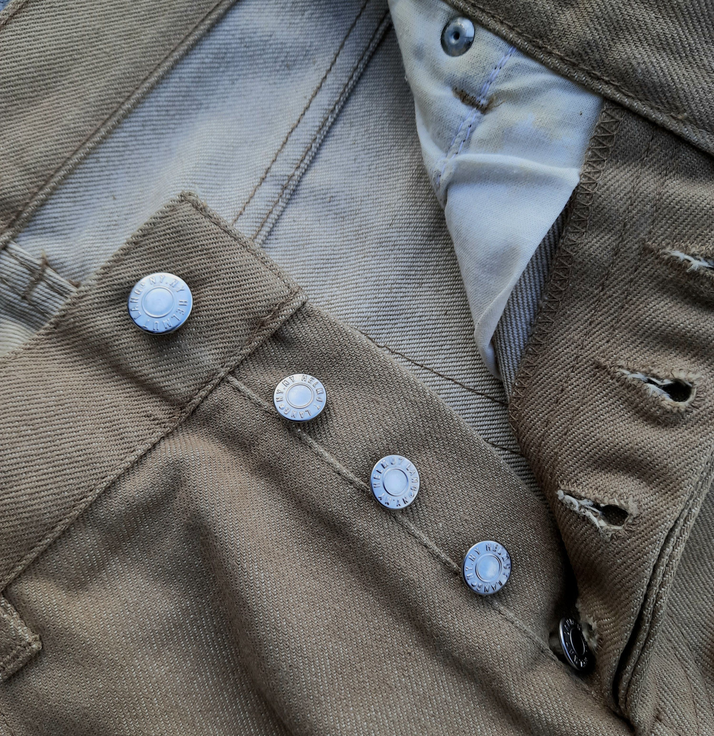 Helmut Lang Helmut Lang 00's Classic Raw Denim Size US 33 - 2 Thumbnail