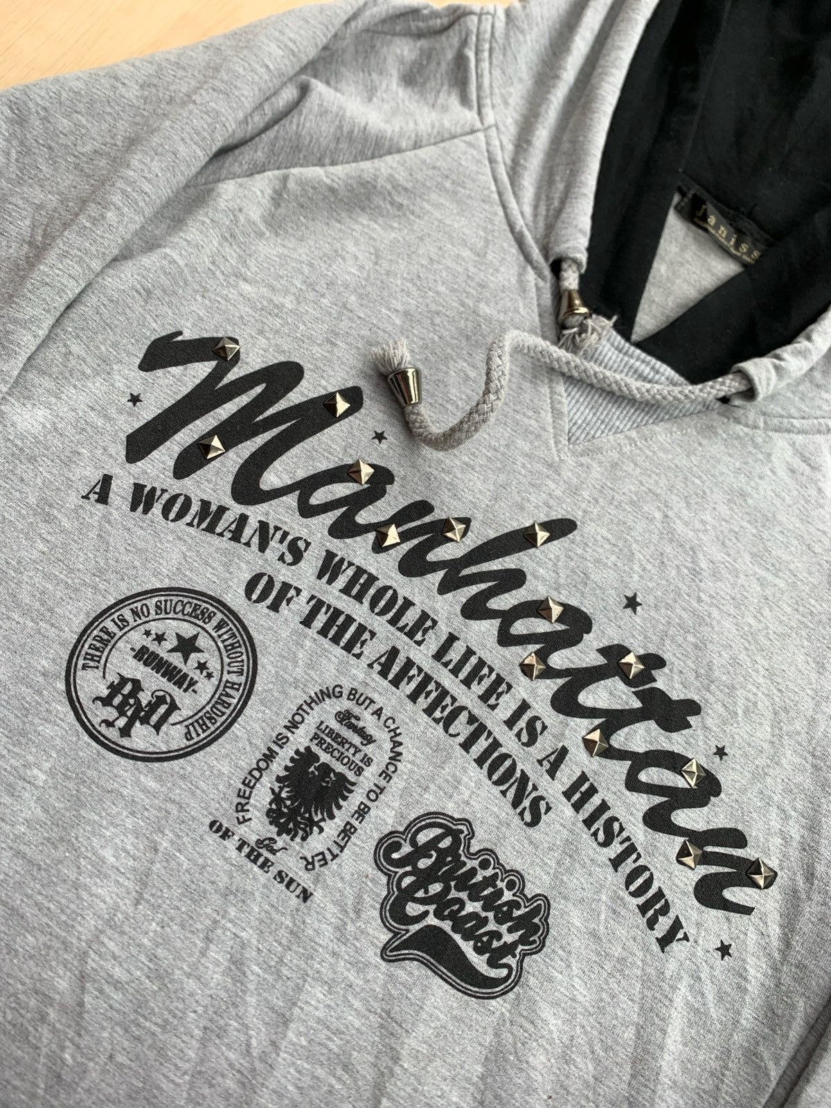 Hysteric Glamour × If Six Was Nine × Japanese Brand Y2k Janiss Ifsixwasnine Punk Style Hoodie Size L / US 10 / IT 46 - 8 Thumbnail