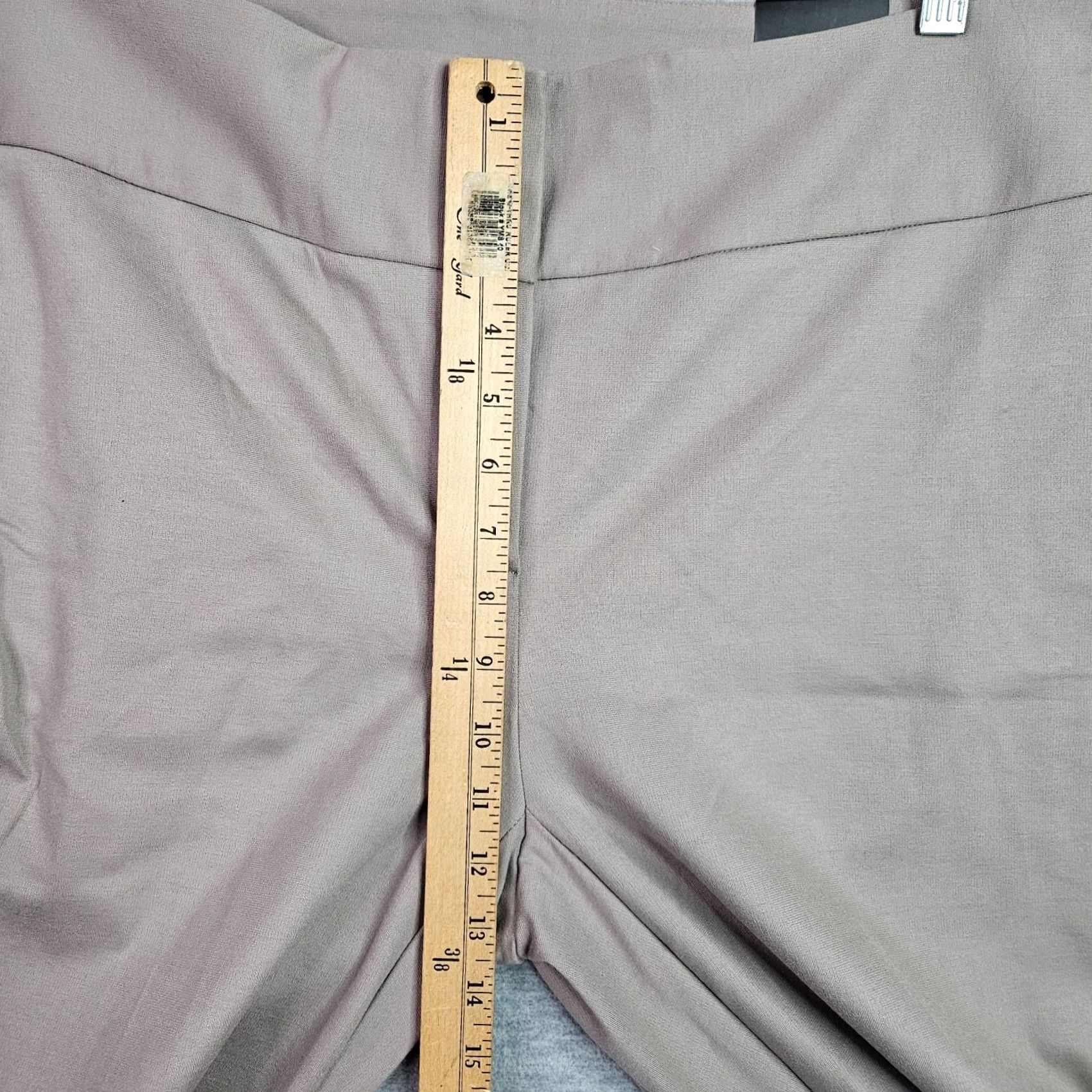 Alfani Alfani Women 16W Beige Trouser NWT Career Pants Pants Beige 16W Womens Regular Straight Front Button Zip NWT Size 38" / US 16 / IT 52 - 6 Thumbnail