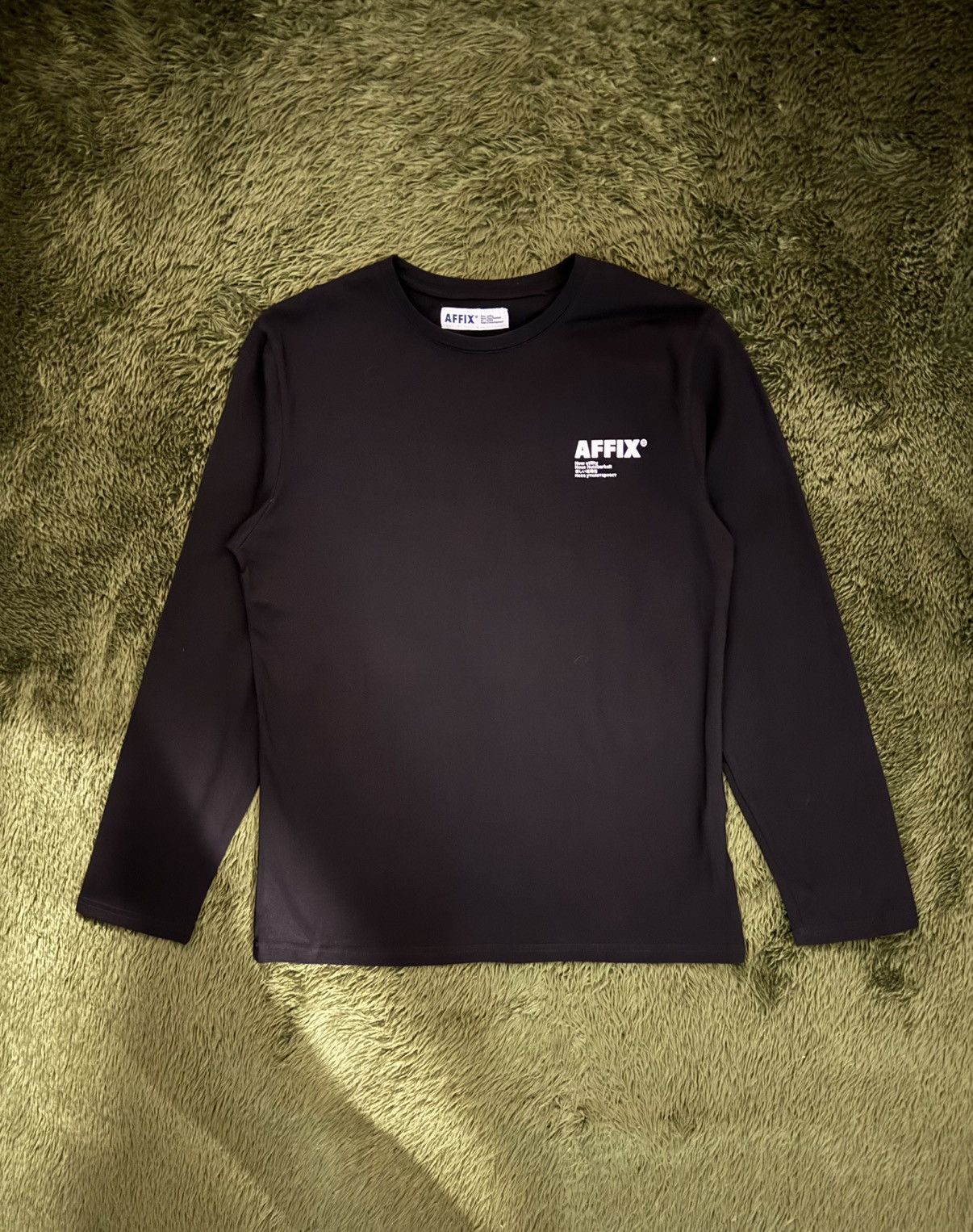AFFXWRKS [S] AFFXWRKS Original Logo Print Longsleeve Black Size US S / EU 44-46 / 1 - 1 Thumbnail