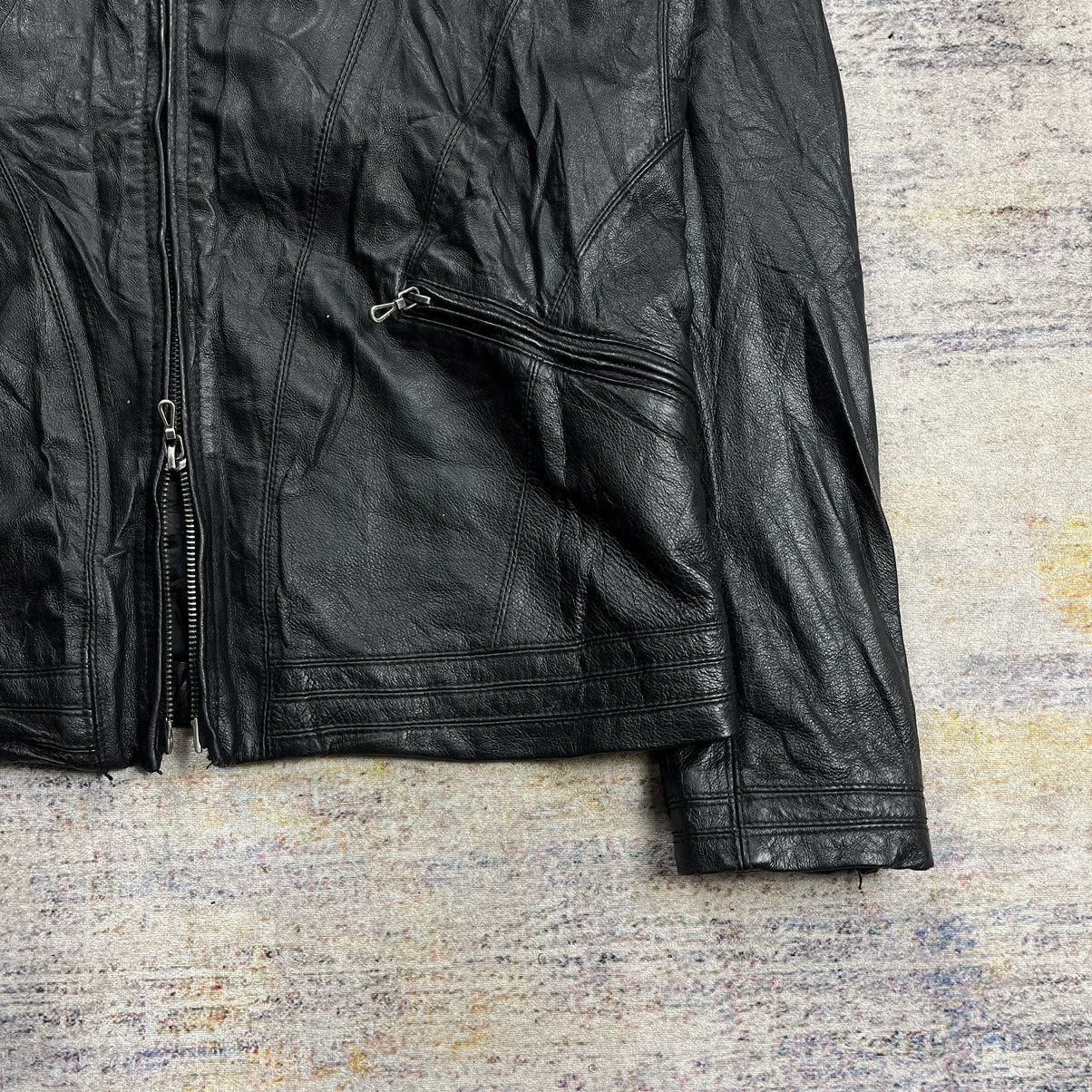 14th Addiction × Japanese Brand × Le Grande Bleu (L.G.B.) Goa Apocalypse gimmick bono leather jacket vkei style Size US L / EU 52-54 / 3 - 10 Thumbnail