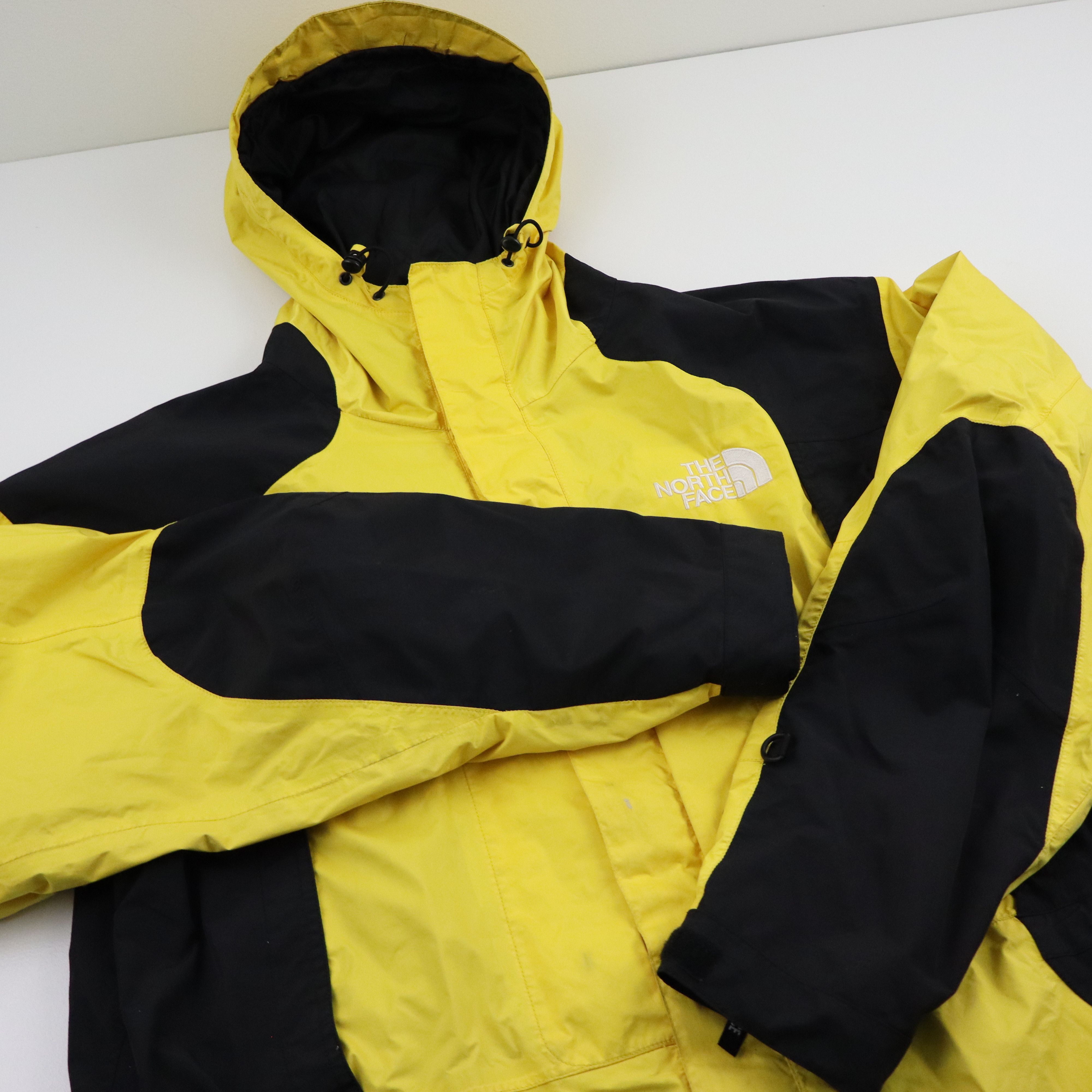 The North Face × Vintage 90s The North Face Mountain Light GTX Gore Tex Yellow Jacket Size US XL / EU 56 / 4 - 3 Thumbnail