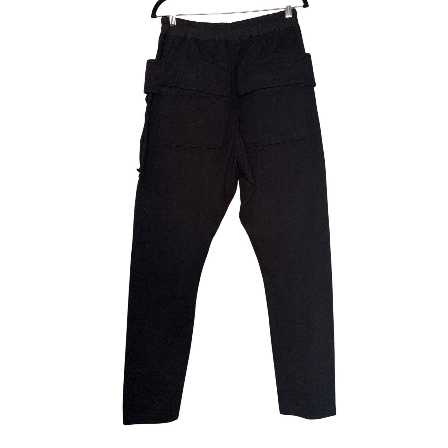 Rick Owens Drkshdw Rick Owens DRKSHDW Creatch Cargo Black Pants RIG Size US 28 / EU 44 - 2 Thumbnail