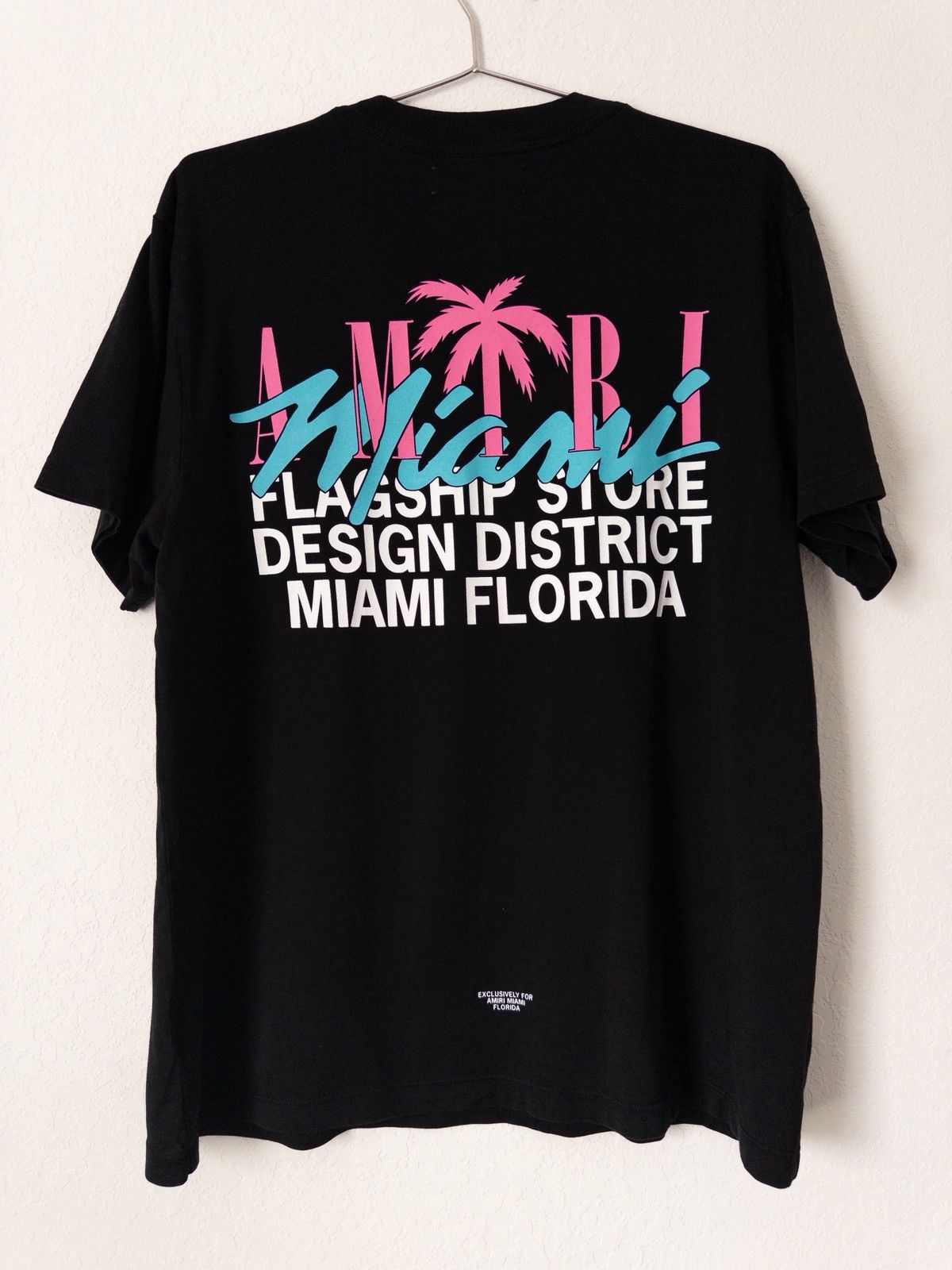 Amiri Amiri “Flagship Store Design District” tee Size US S / EU 44-46 / 1 - 1 Thumbnail