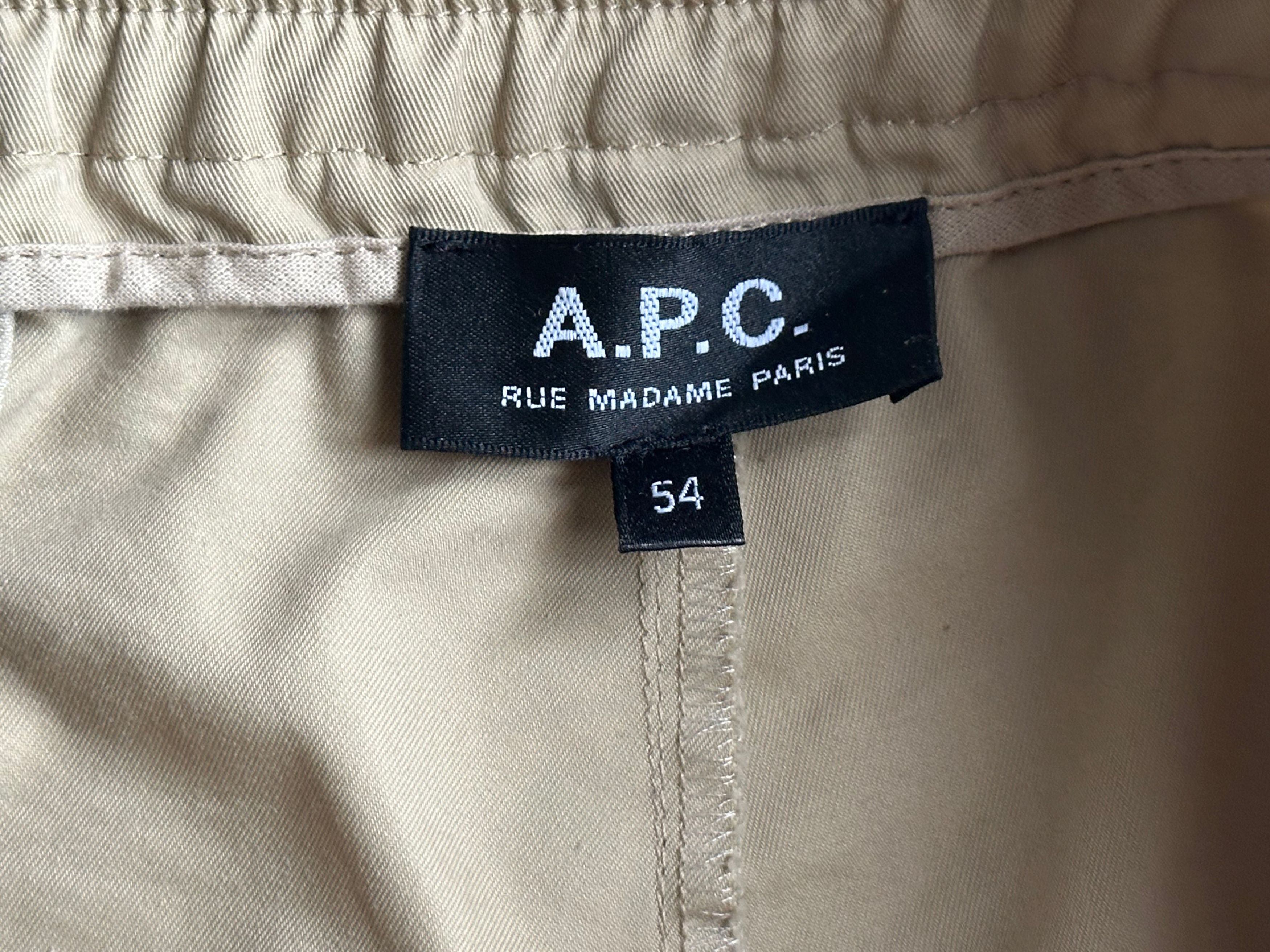 A.P.C. A.P.C. Kaplan Technical Cotton Pants - Beige - Size 54 Size US 38 / EU 54 - 3 Thumbnail