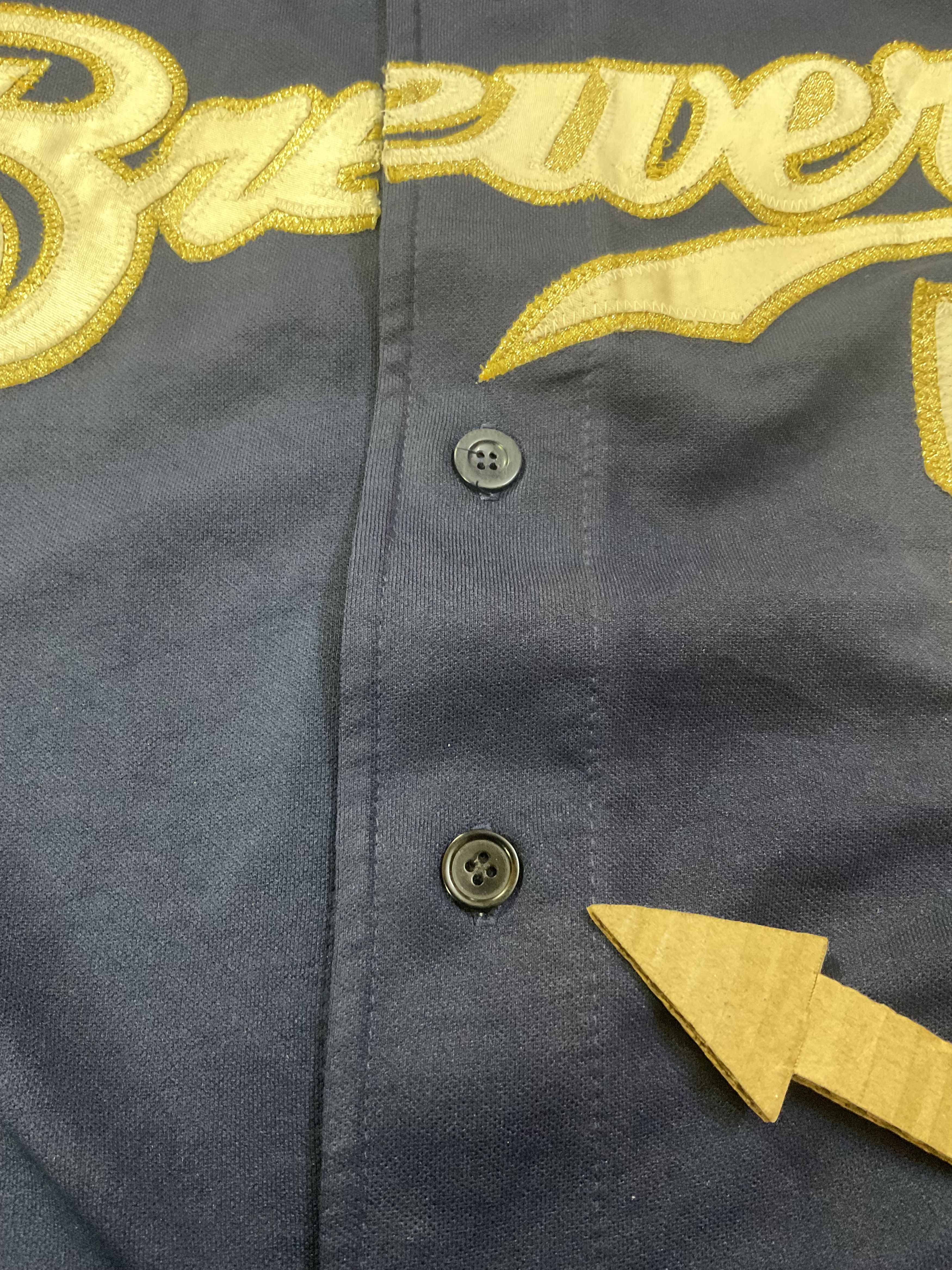 MLB Vintage MLB Milwaukee Brewers #5 Baseball Jersey Patches Size US L / EU 52-54 / 3 - 9 Thumbnail